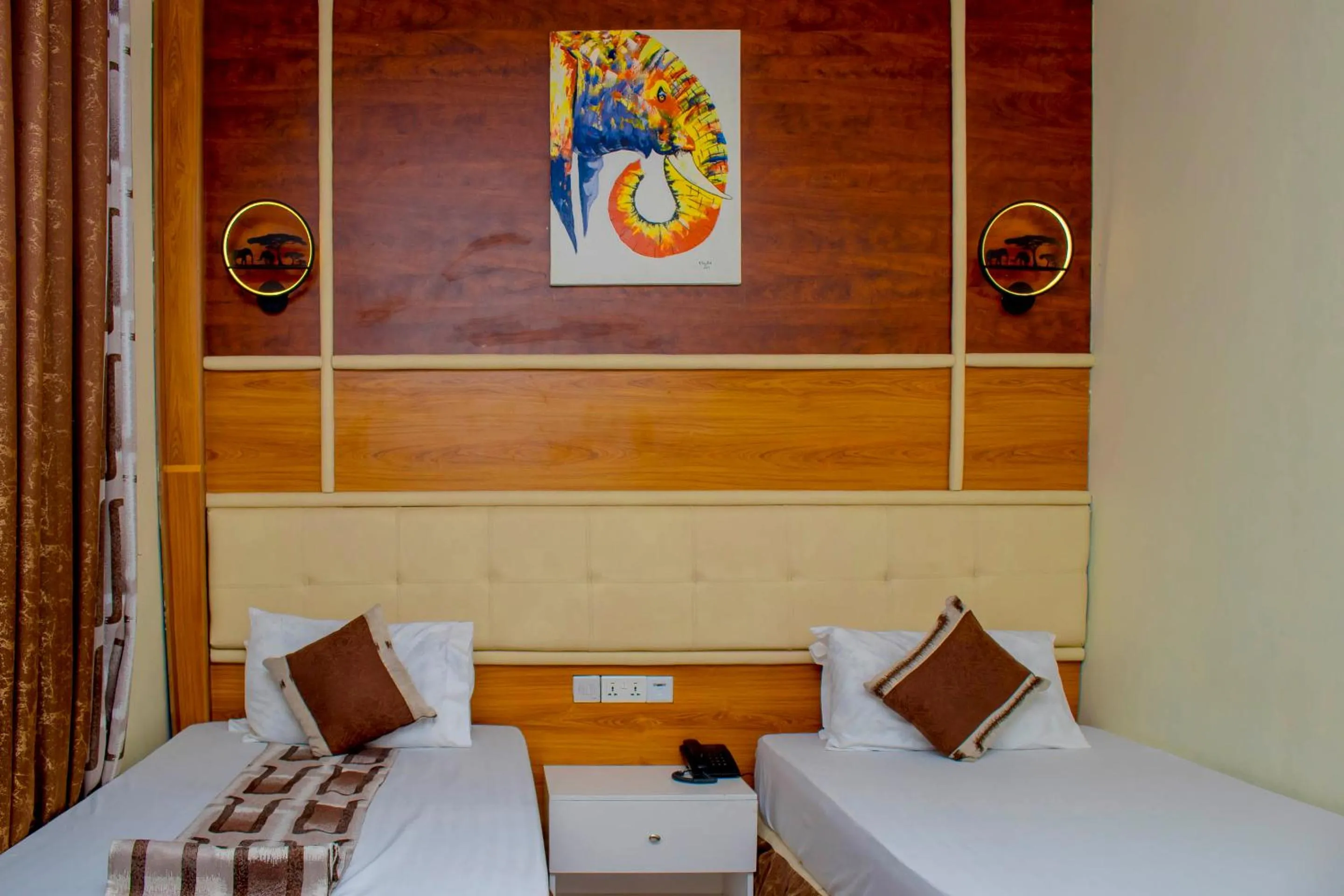 Bed in Jaden Hotel & Lounge - Arusha