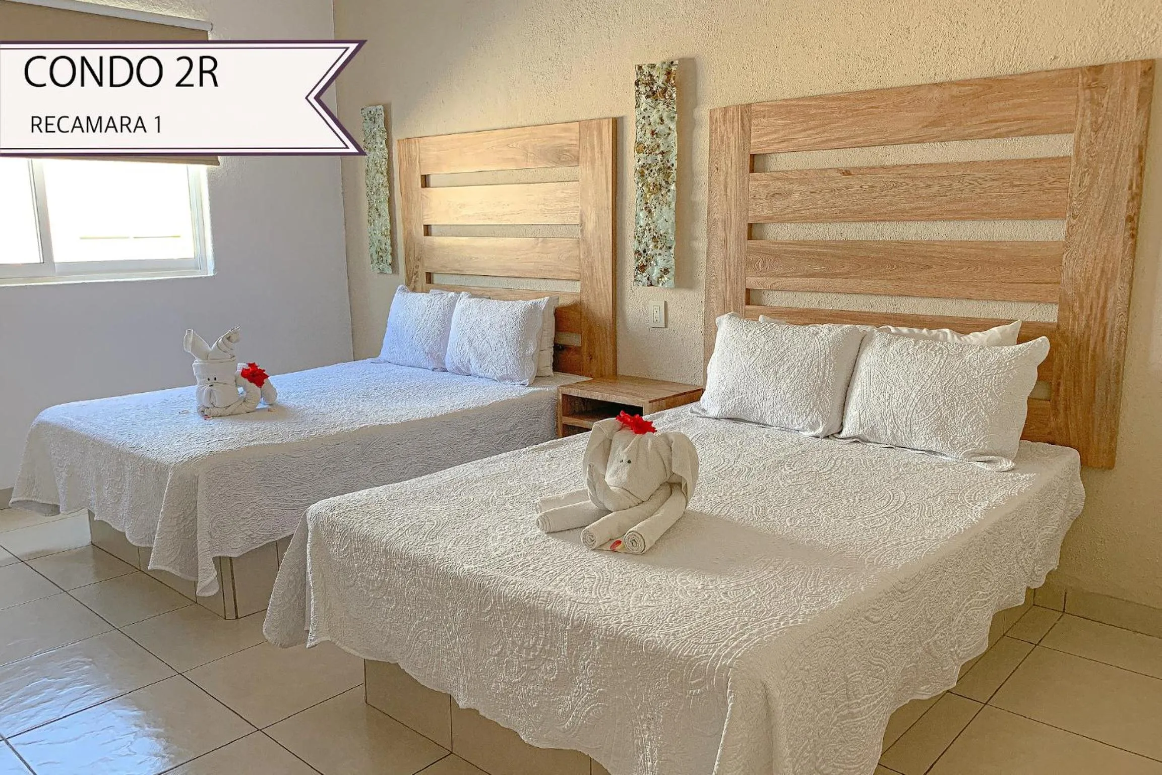 Bed in Condominios JAROJE Huatulco