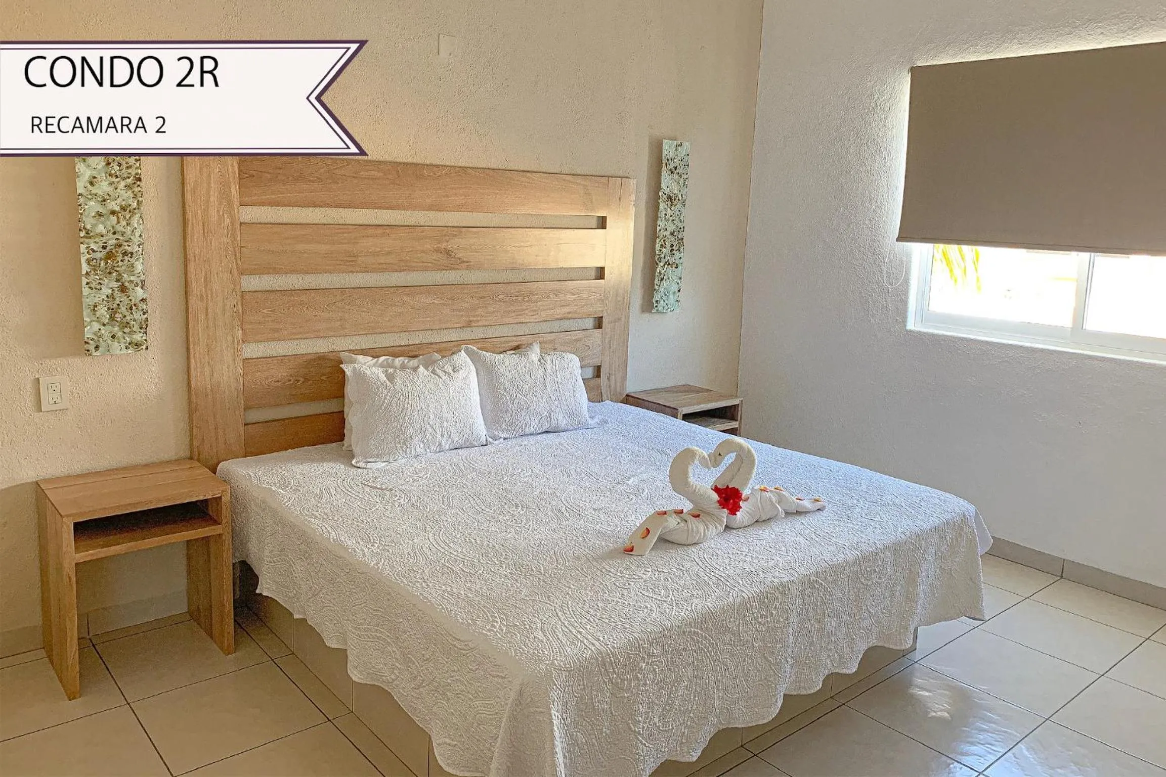 Bed in Condominios JAROJE Huatulco