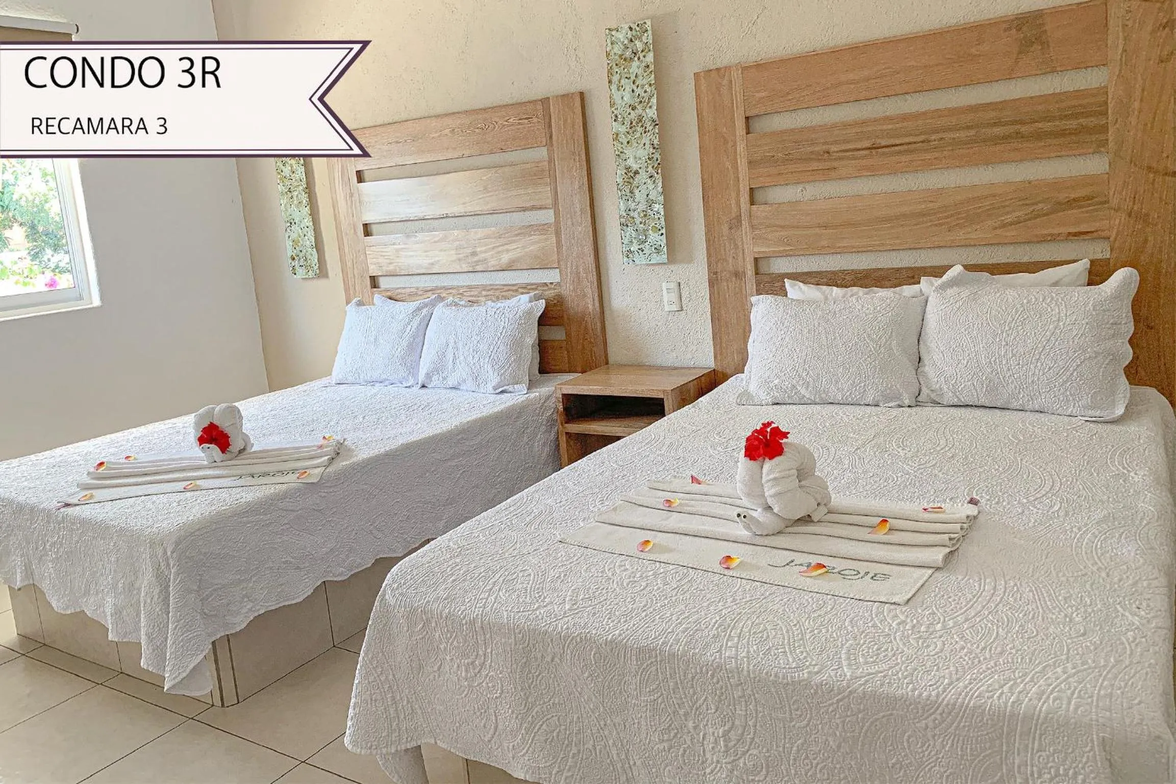 Bed in Condominios JAROJE Huatulco