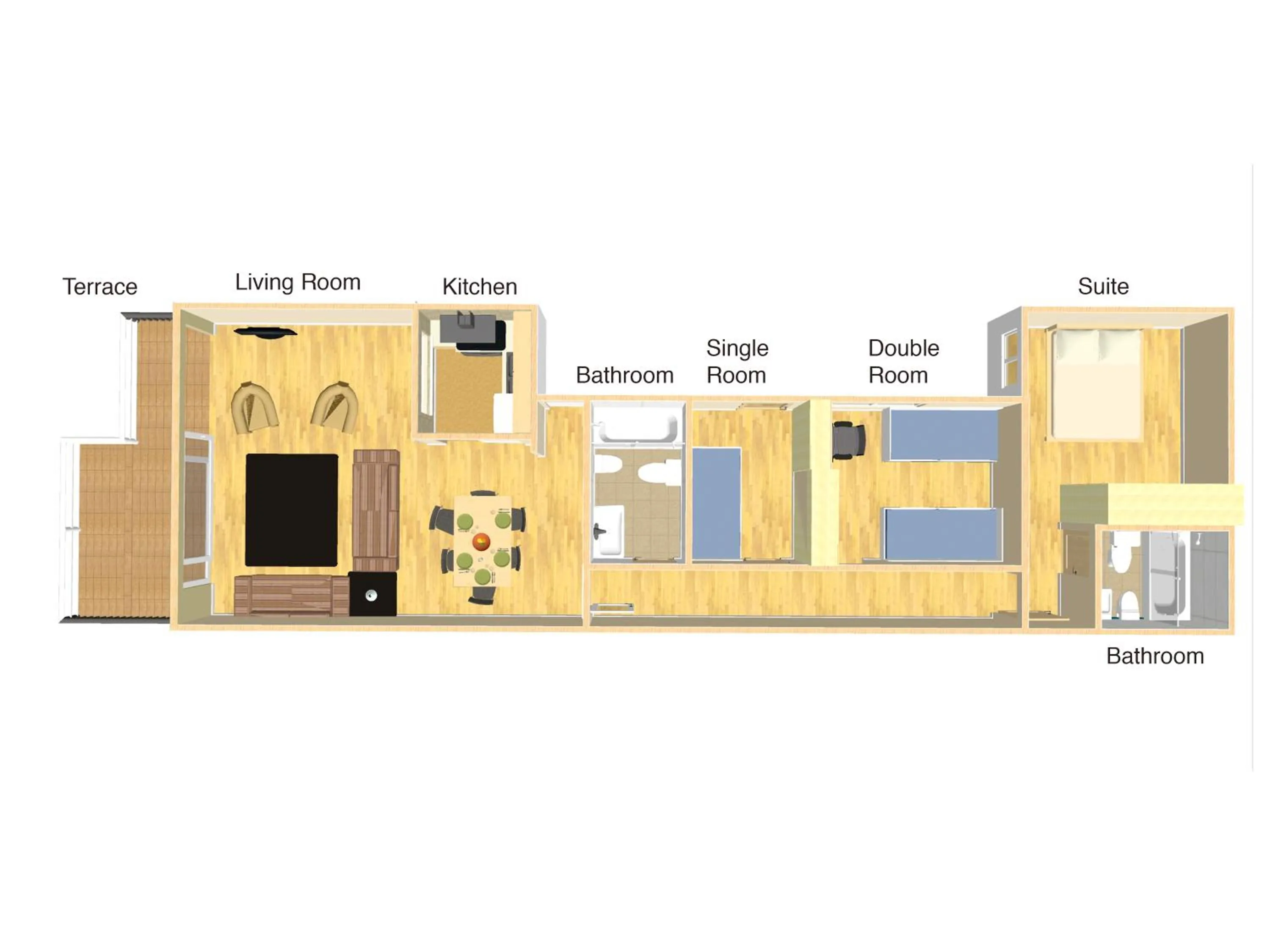 Floor plan in Llevant - Vistas espectaculares