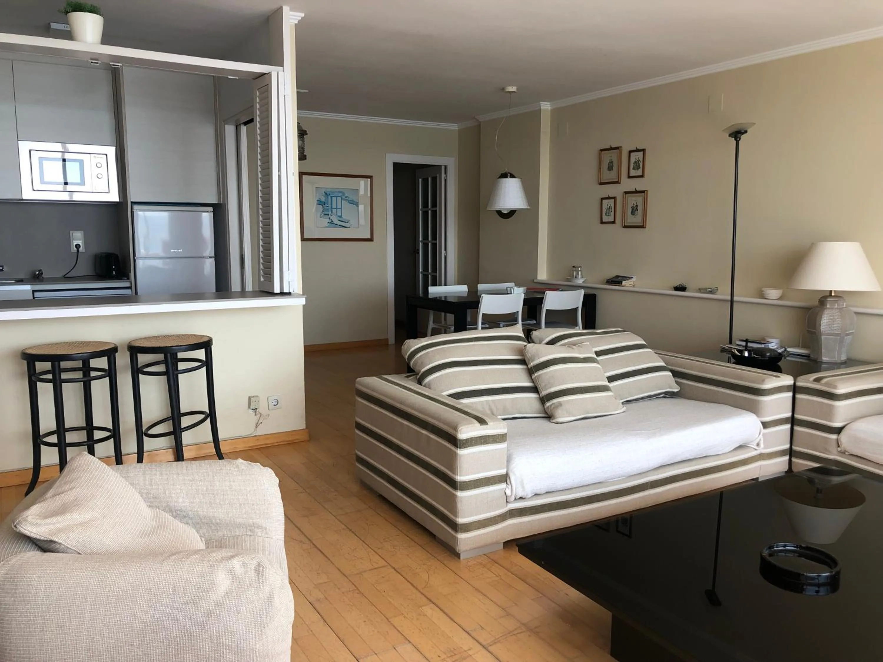 Living room, Bed in Llevant - Vistas espectaculares