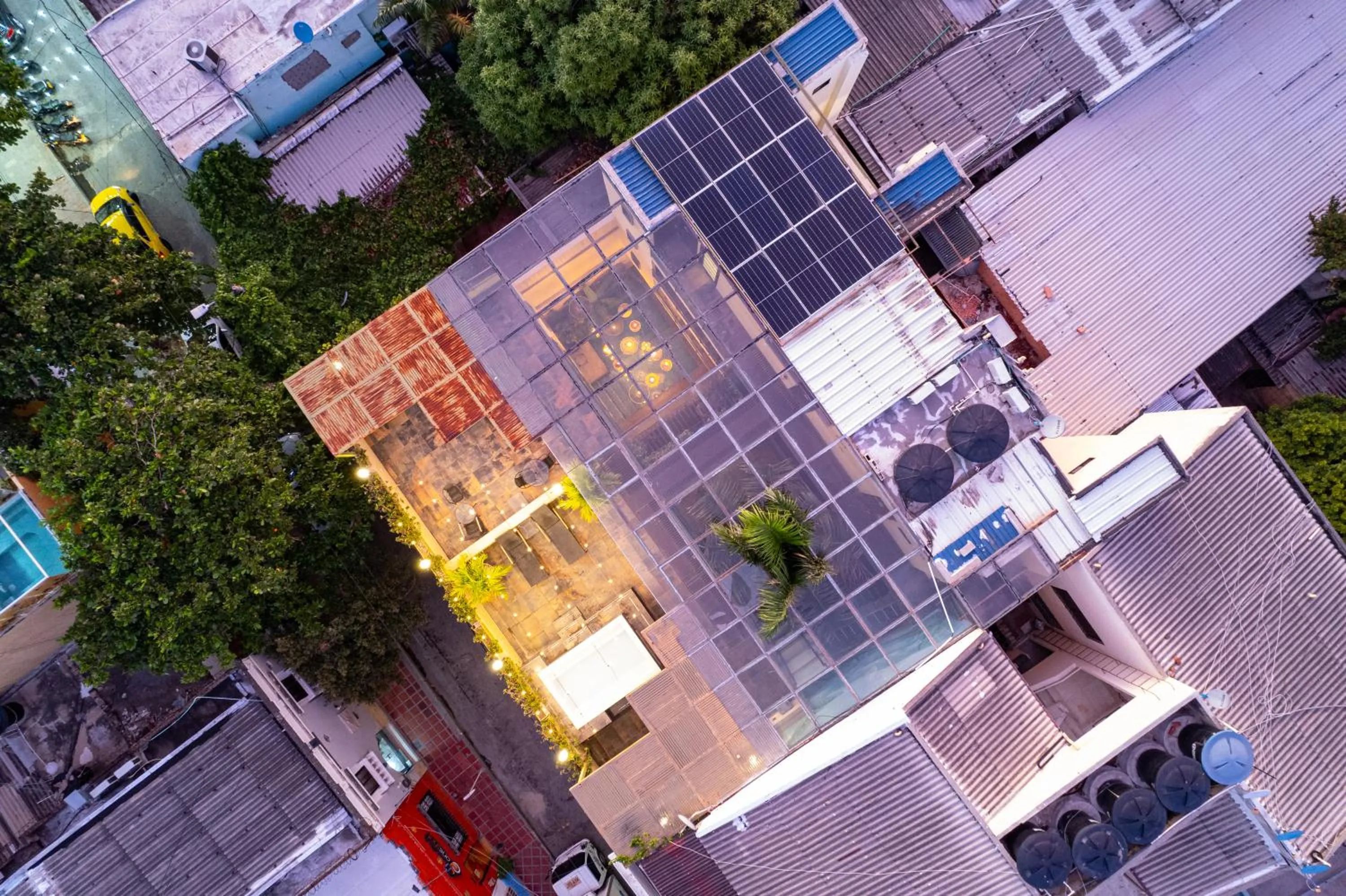 Property building in Oasis Fresh Hotel