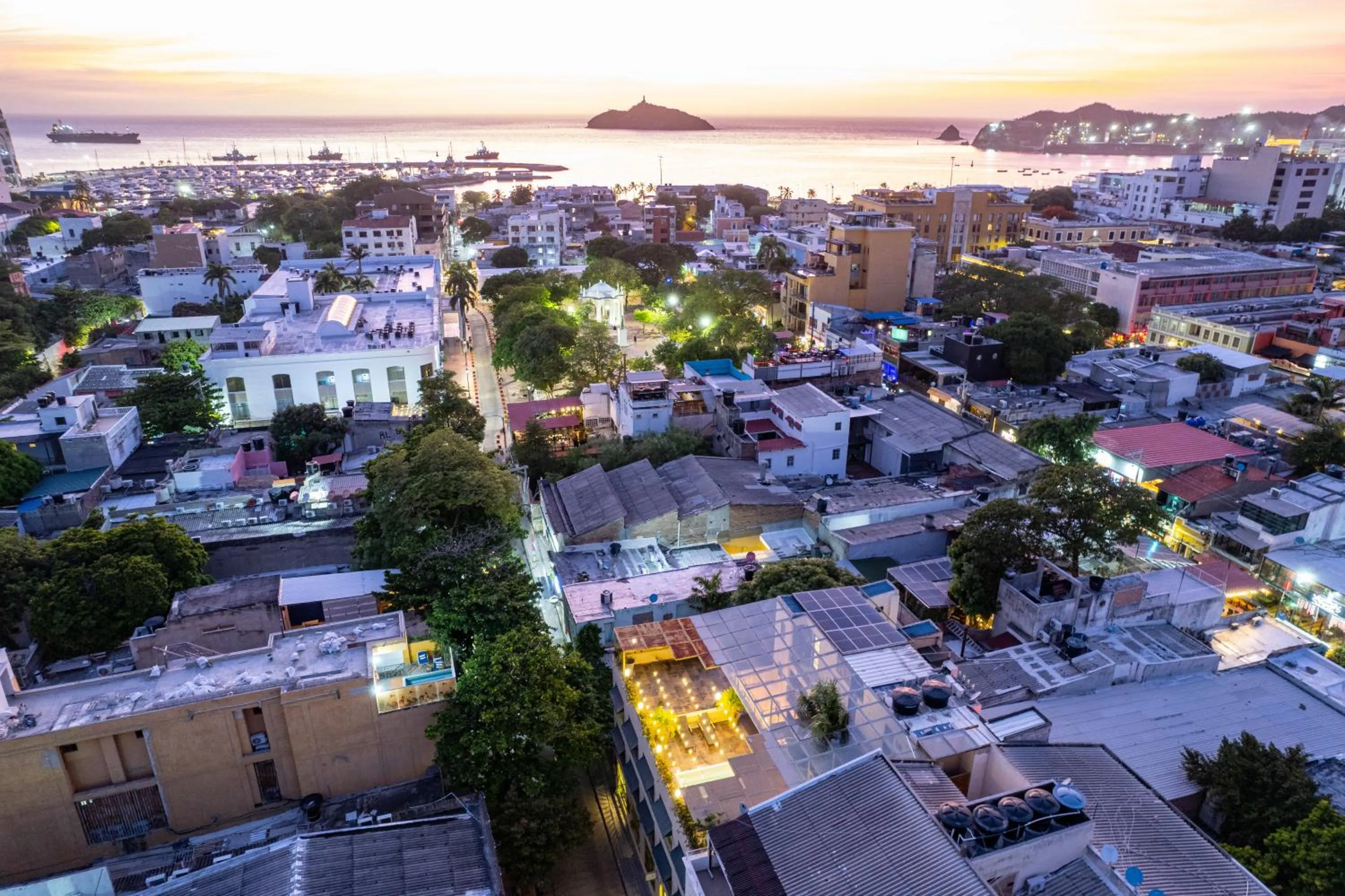 Property building in Oasis Fresh Hotel