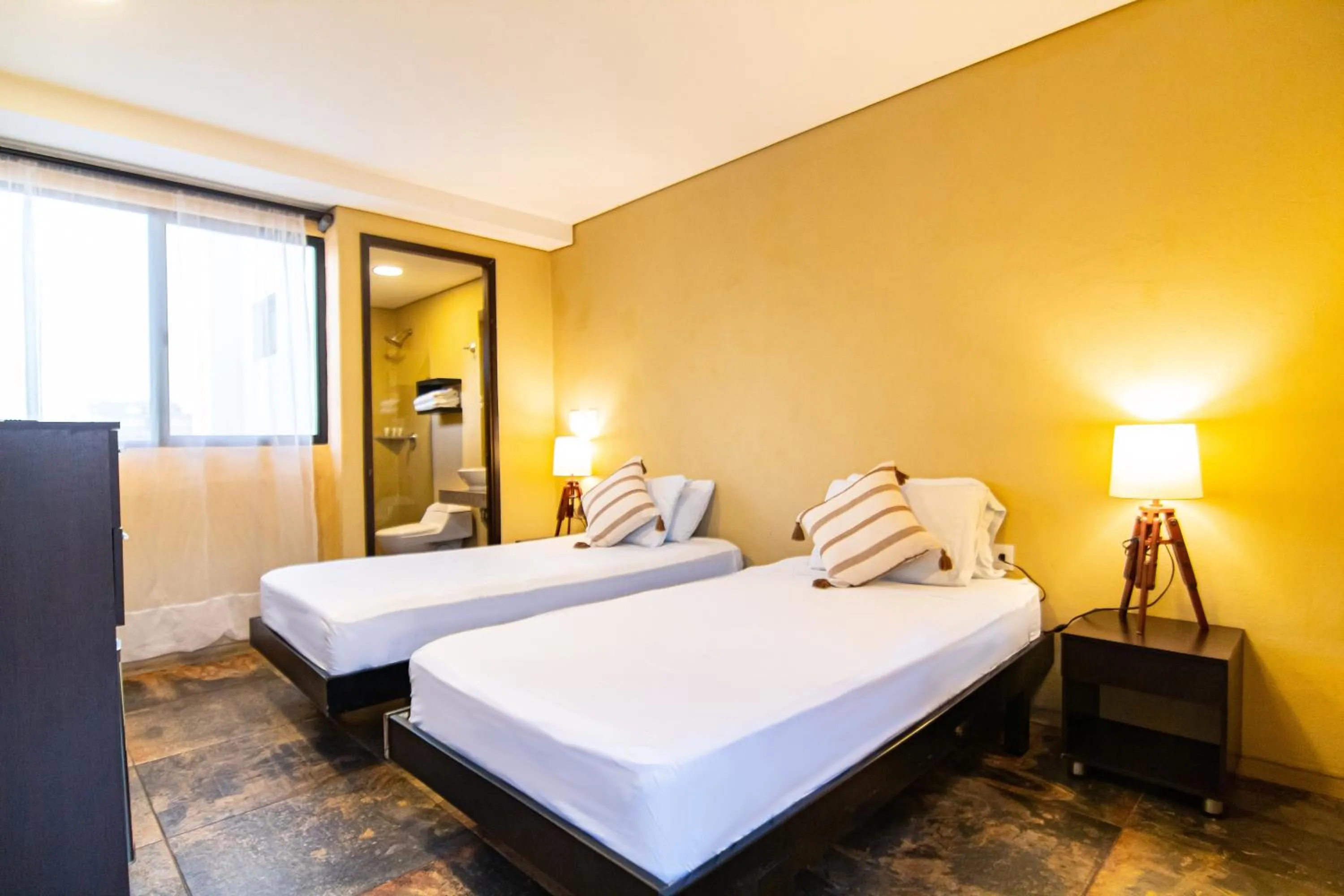 Bed in Oasis Fresh Hotel