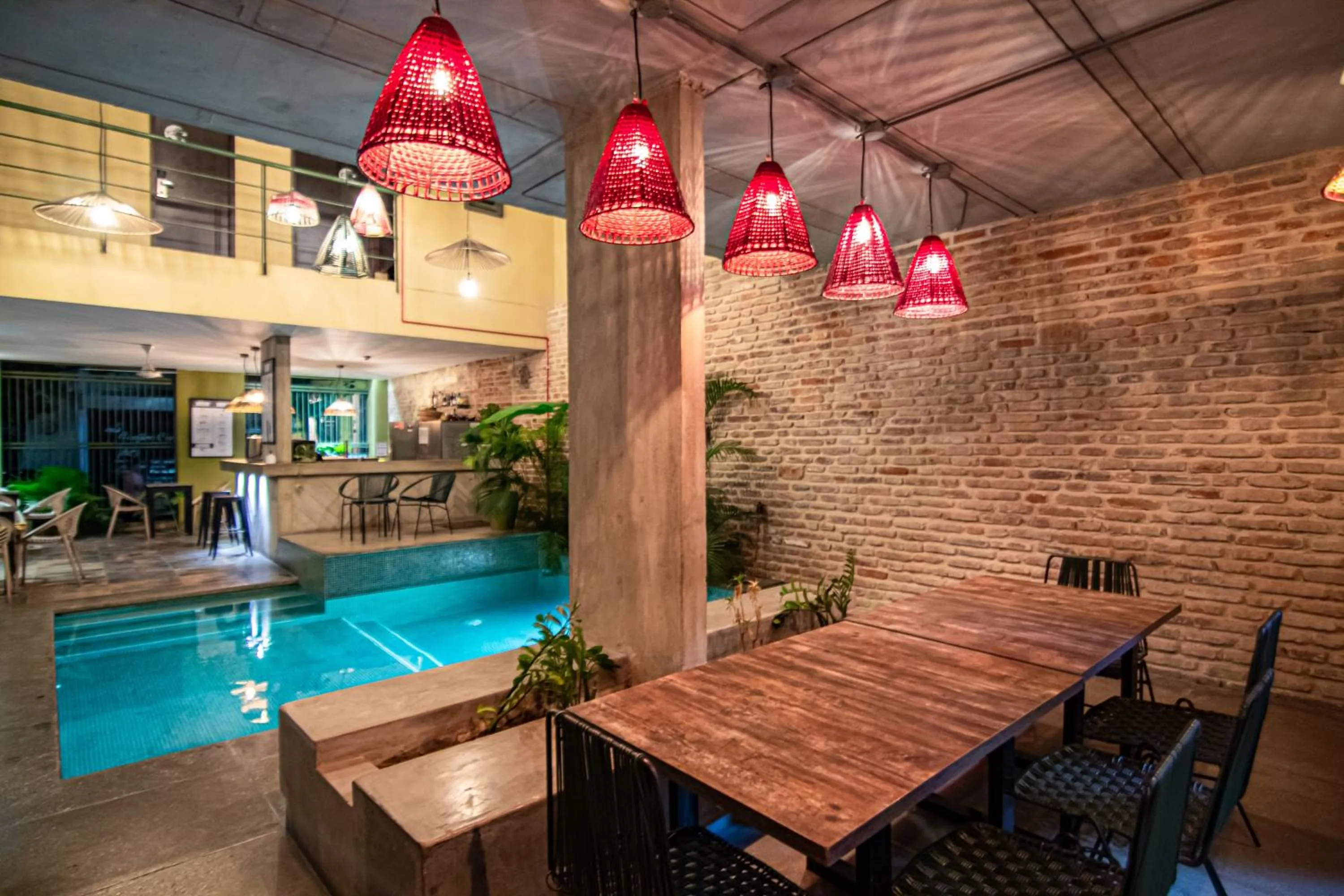 Pool view in Oasis Fresh Hotel