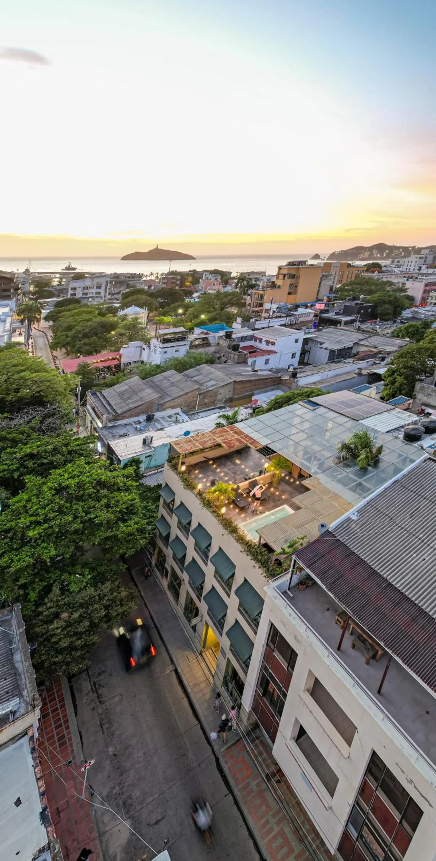 City view in Oasis Fresh Hotel