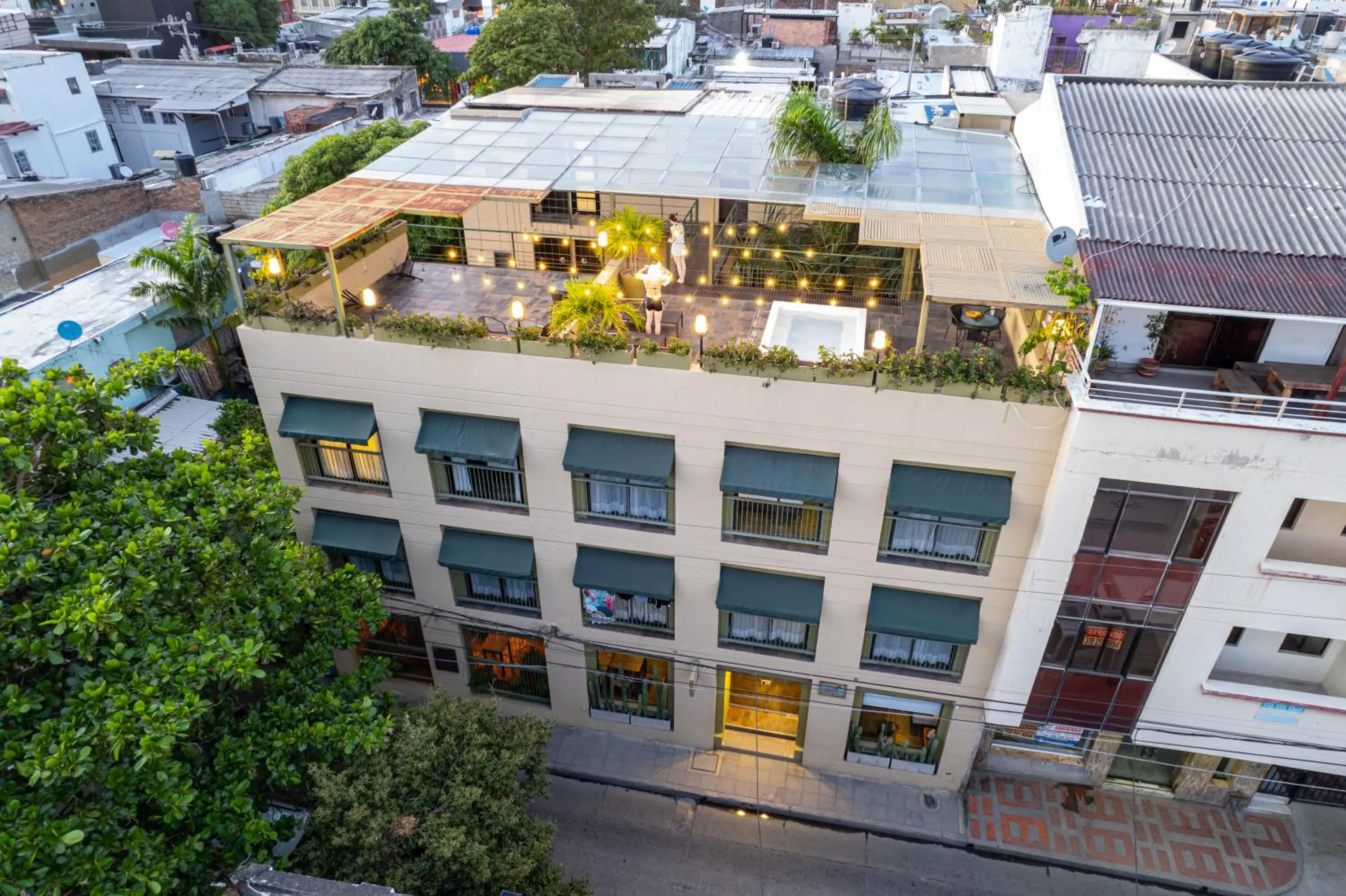 Property building in Oasis Fresh Hotel