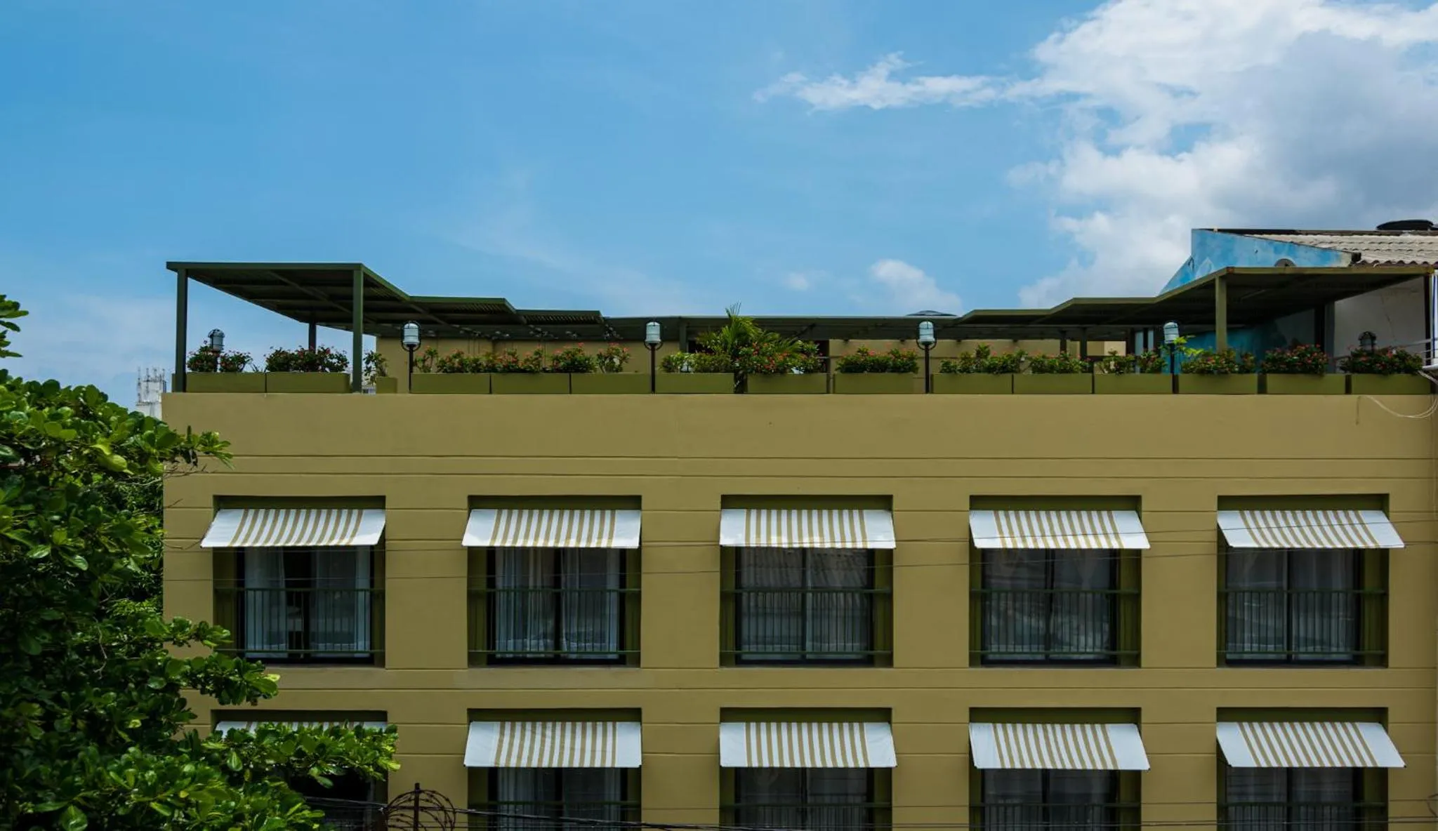 Property building in Oasis Fresh Hotel