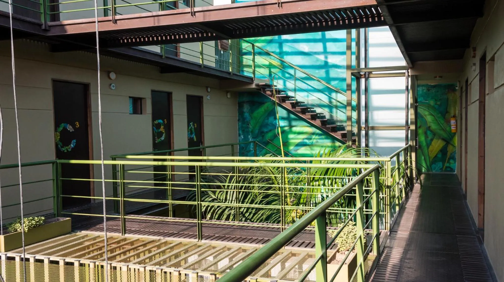 Garden view in Oasis Fresh Hotel