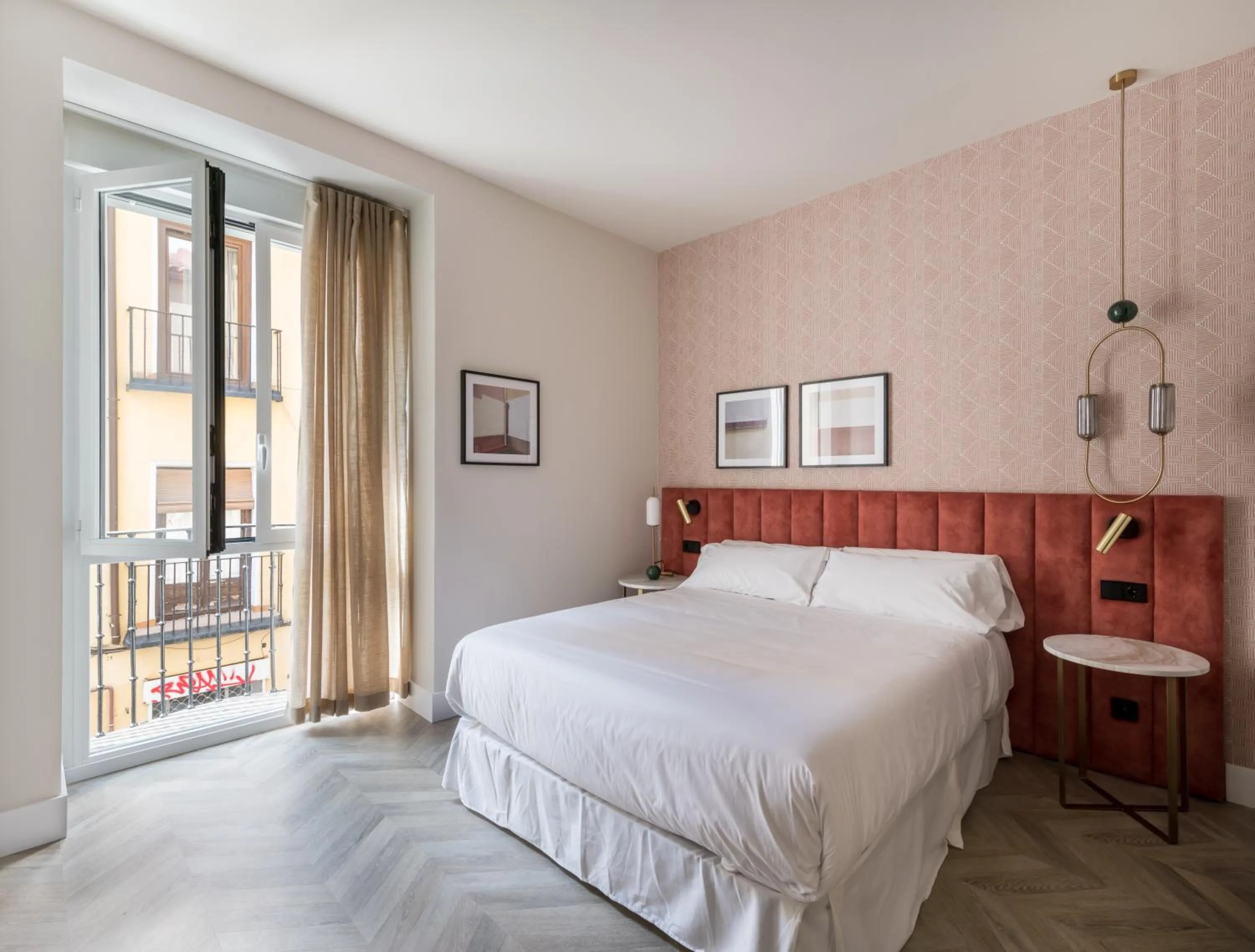 Bed in Mante House - Malasaña Design