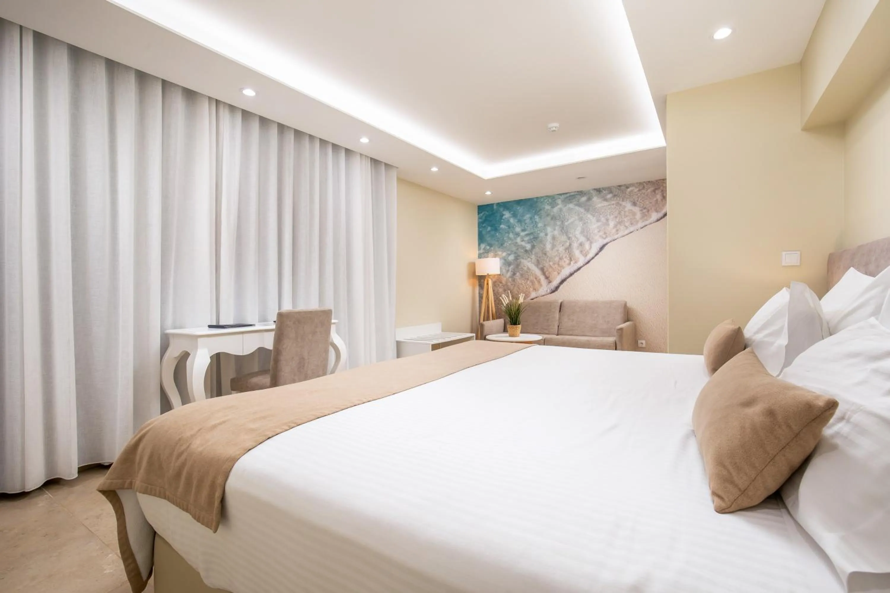 Bed in Lagos Atlantic Hotel