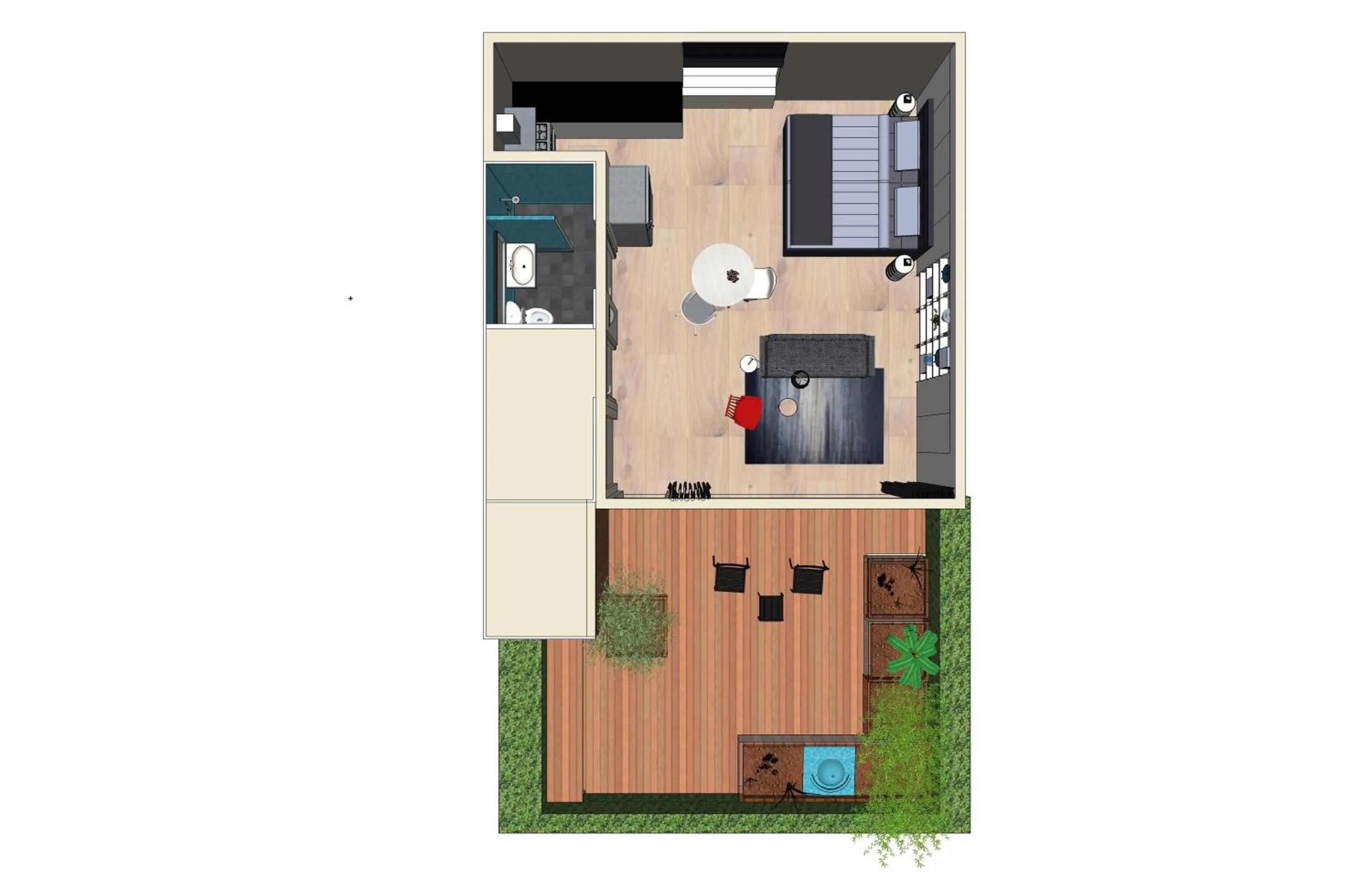 Floor plan in BB Museumquarter