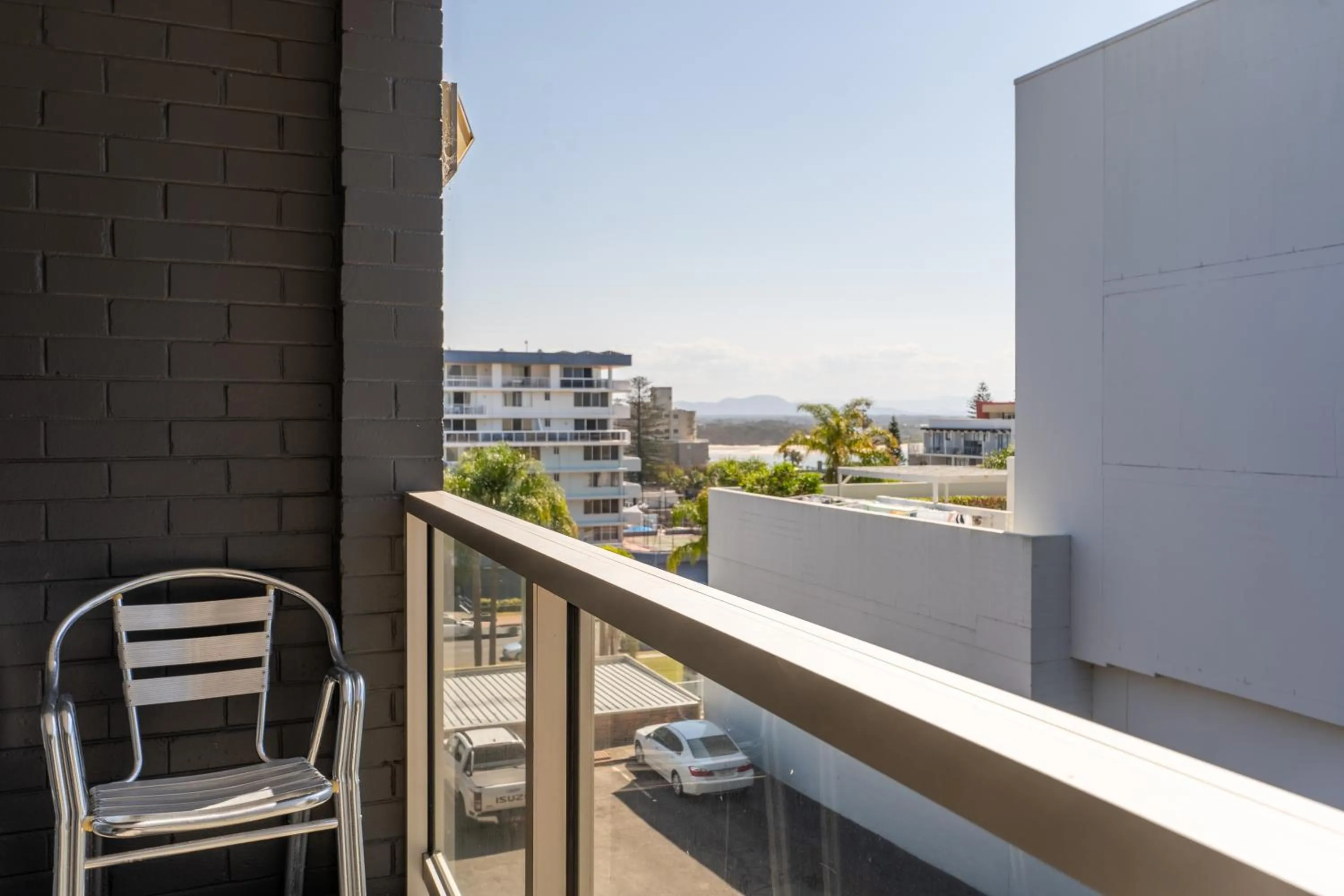 Balcony/Terrace in Port Aloha Motel
