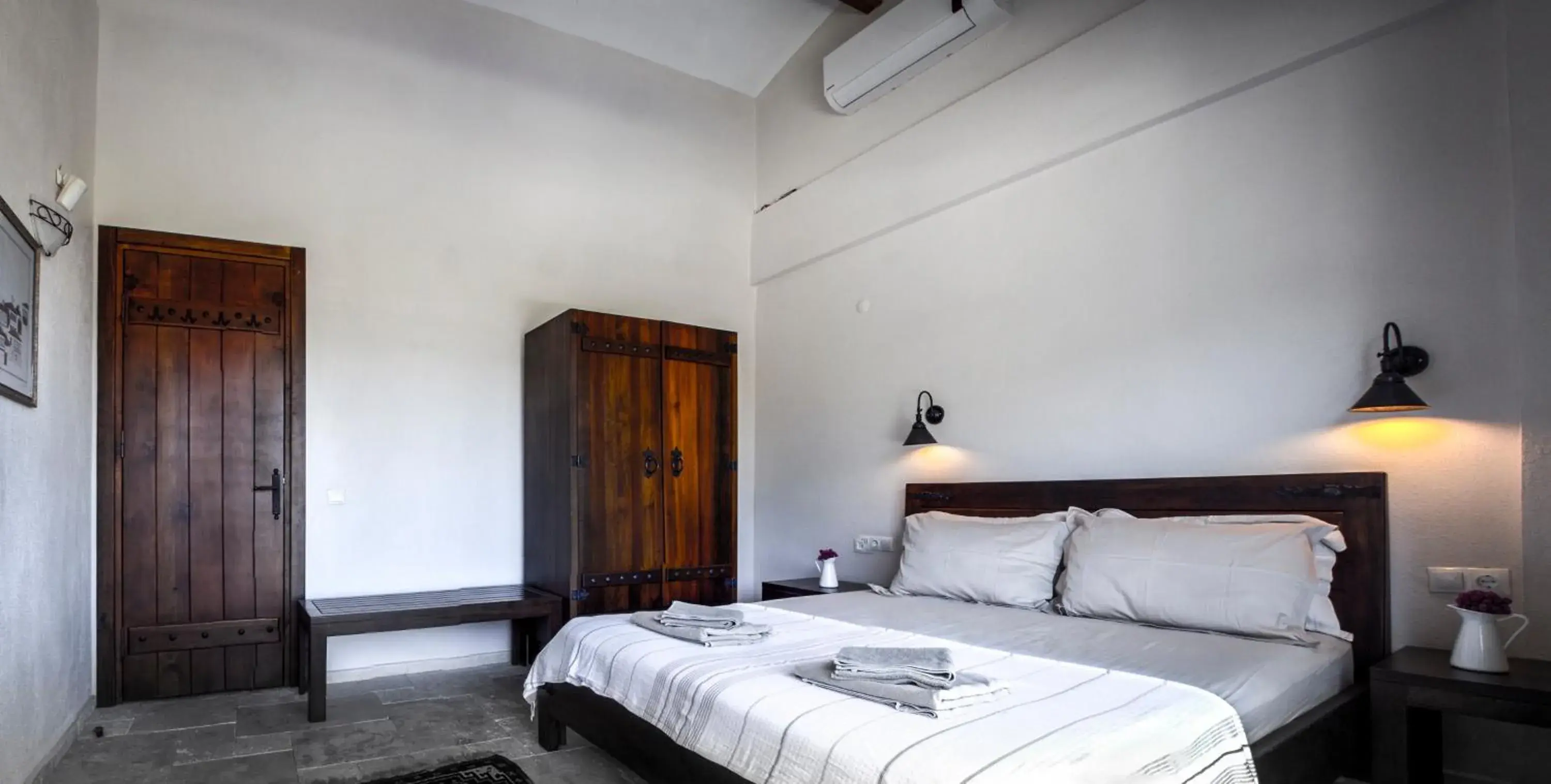 Bedroom, Bed in Kekik Otel Selimiye Bedroom, Bed in Kekik Otel Selimiye