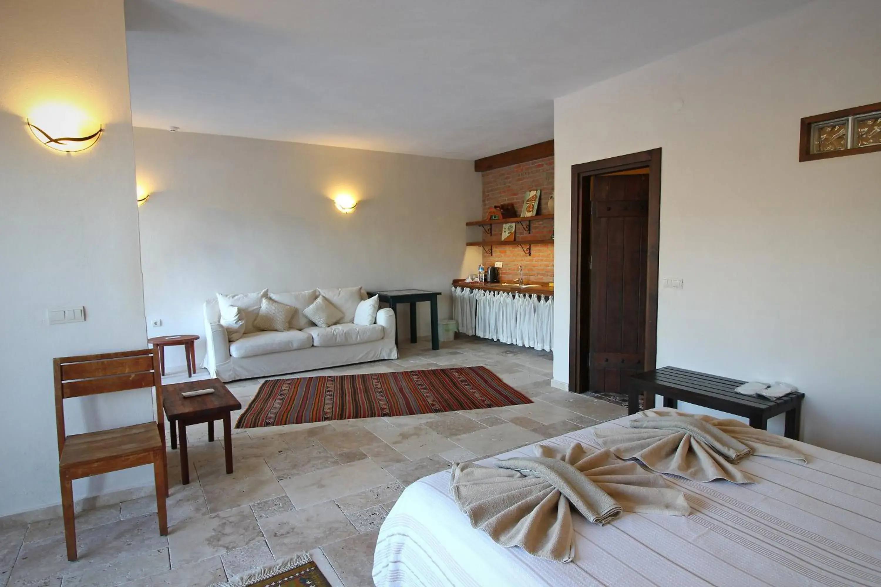 Bed in Kekik Otel Selimiye Bed in Kekik Otel Selimiye