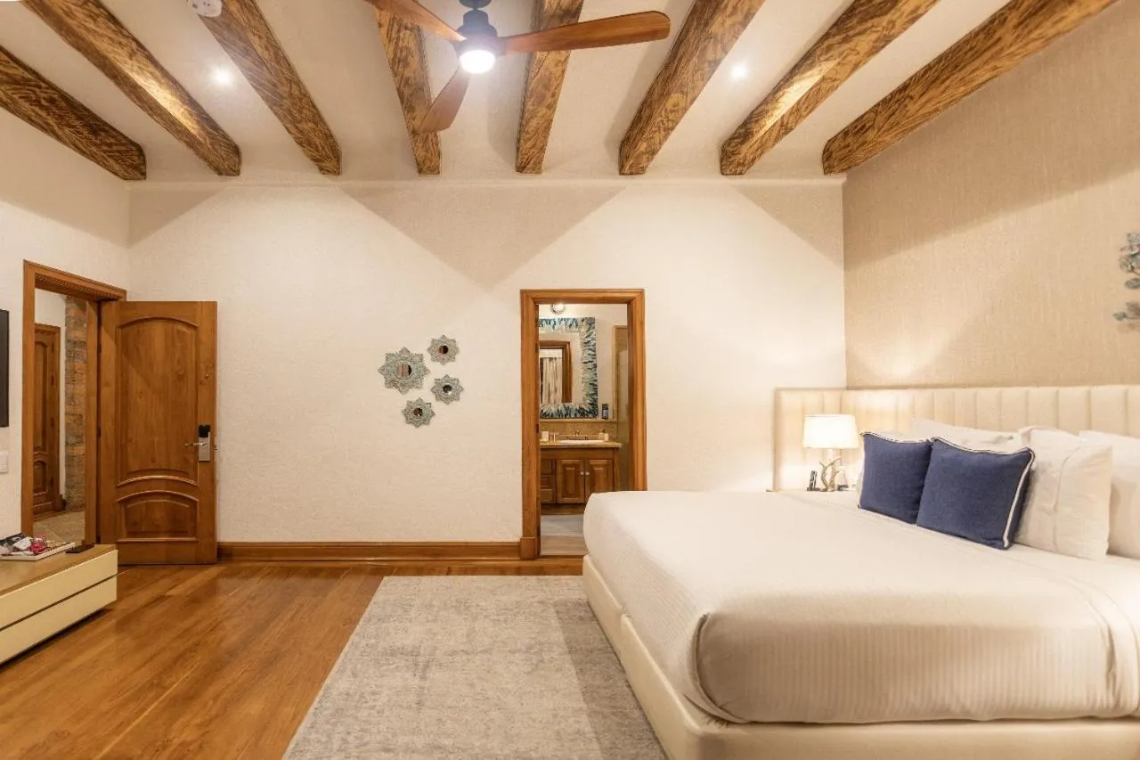 Bed in Visus Hotel Boutique & Spa