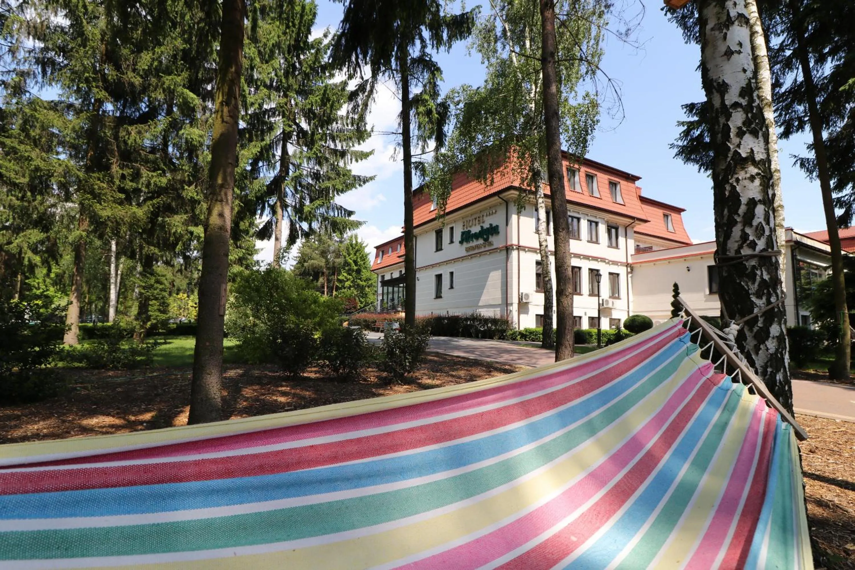 Property building in Hotel Afrodyta Business & Spa