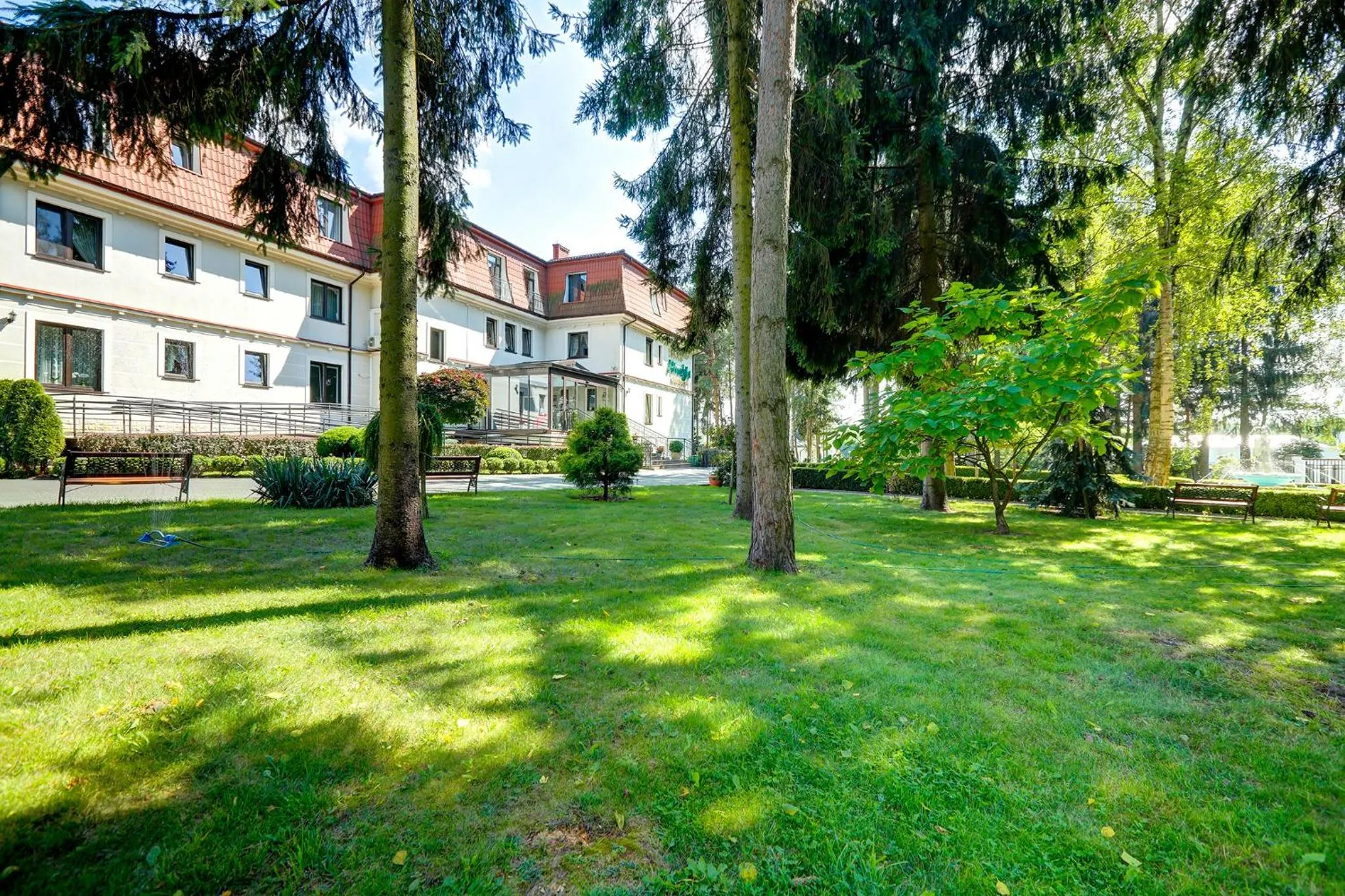 Facade/entrance in Hotel Afrodyta Business & Spa