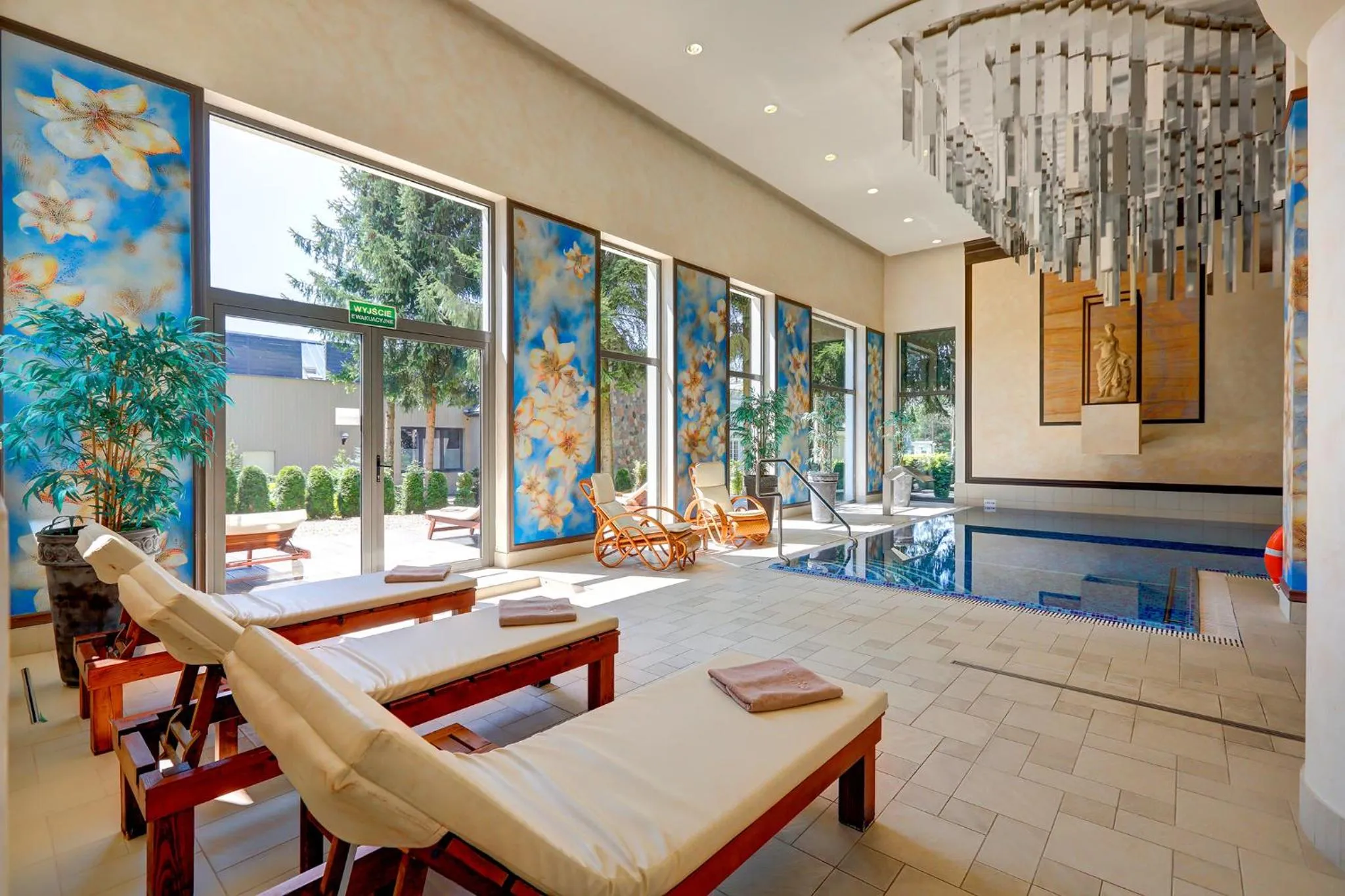 Patio in Hotel Afrodyta Business & Spa