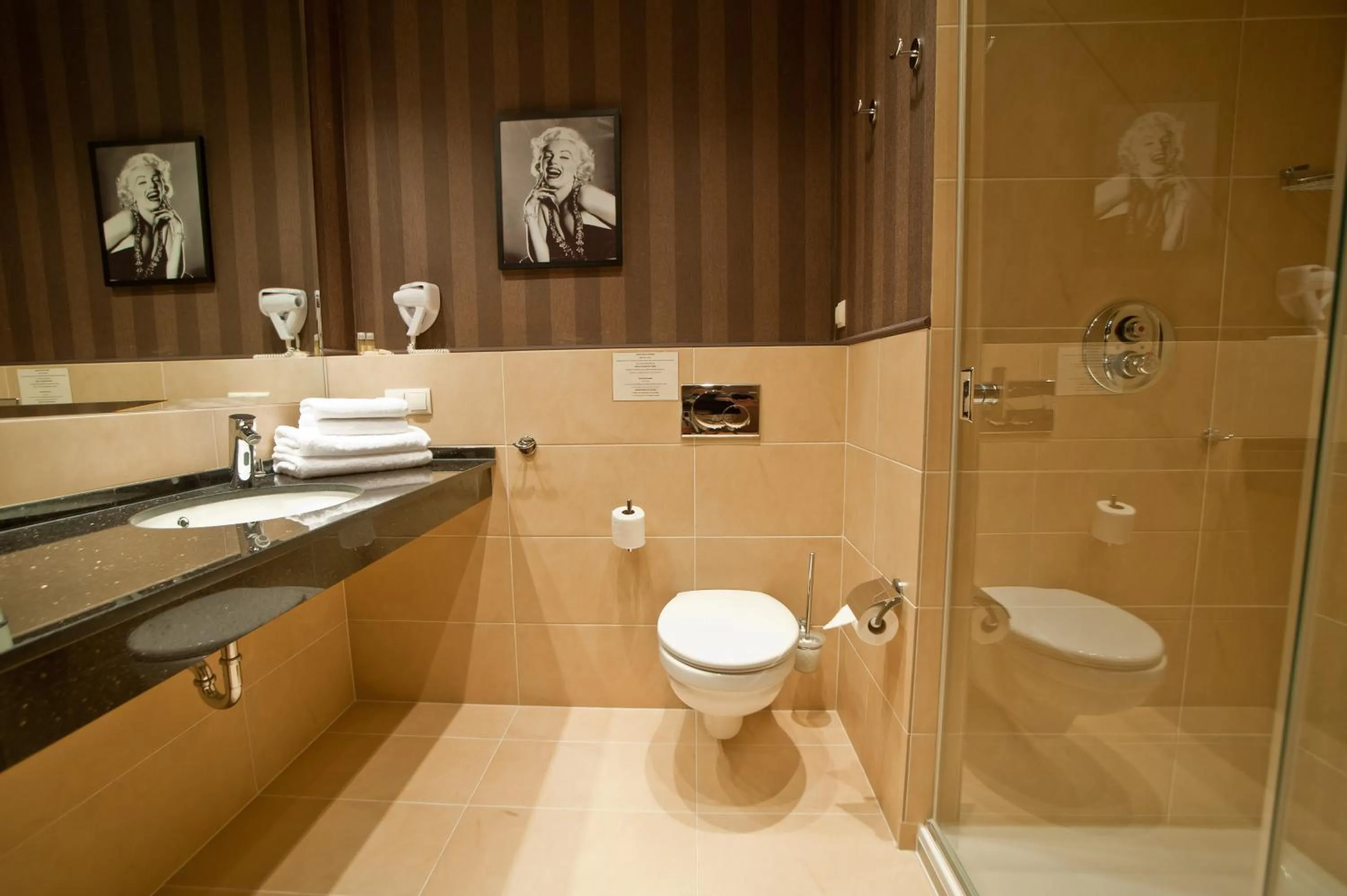 Shower in Hotel Afrodyta Business & Spa