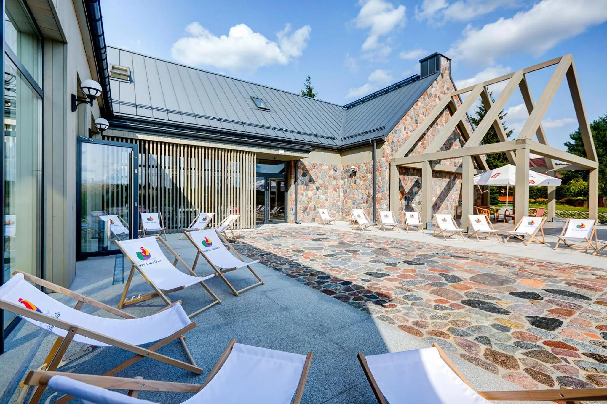 Patio in Hotel Afrodyta Business & Spa