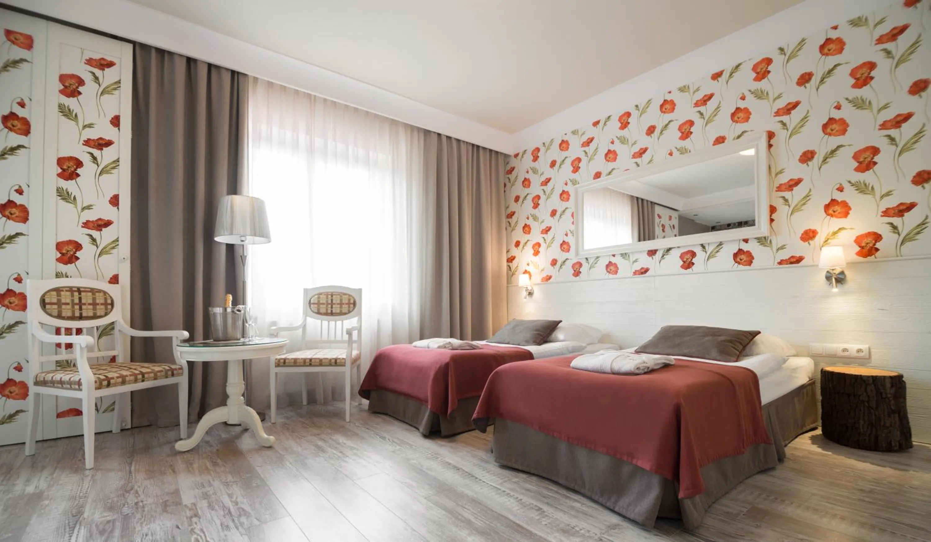 Bed in Hotel Afrodyta Business & Spa