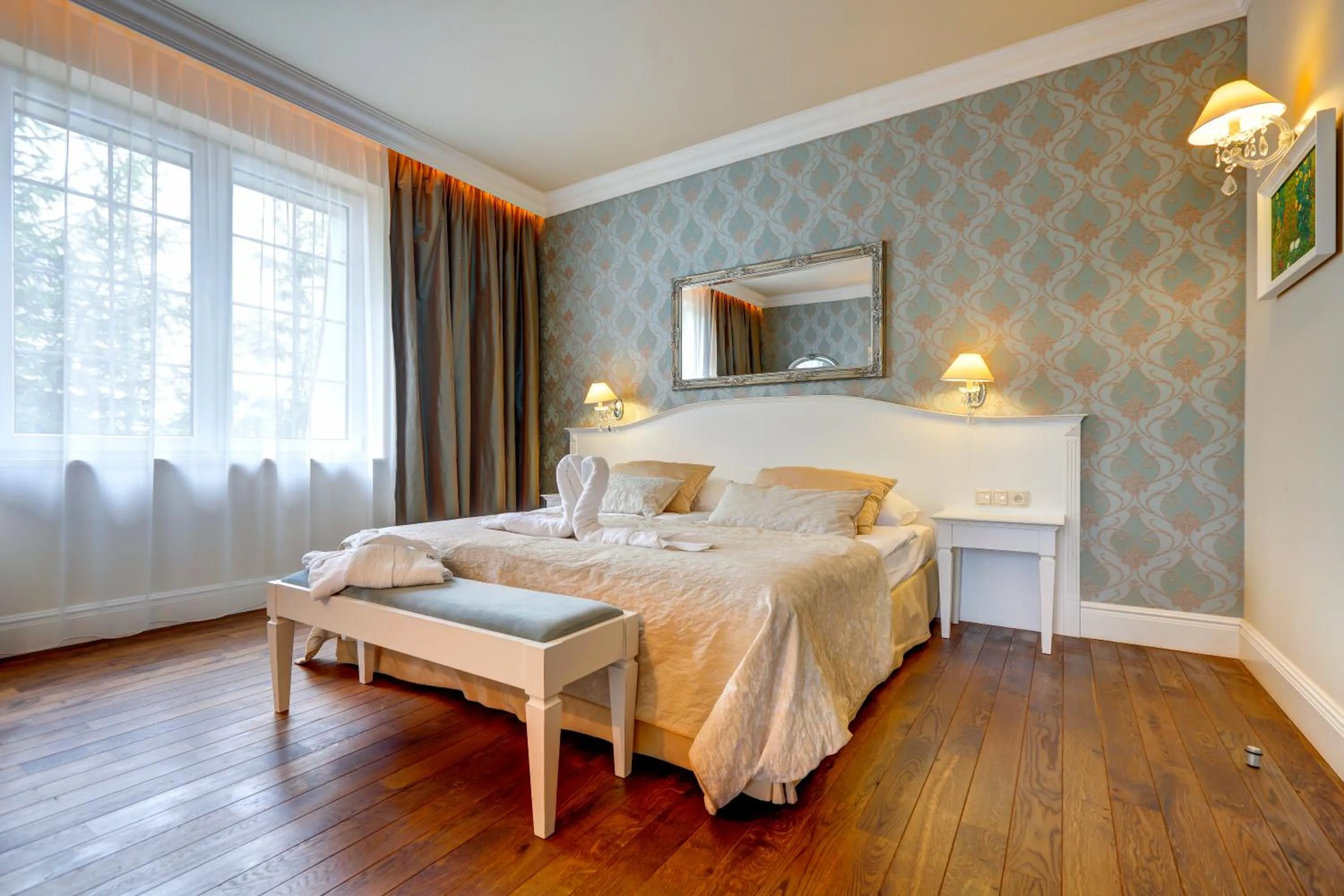 Photo of the whole room, Bed in Hotel Afrodyta Business & Spa