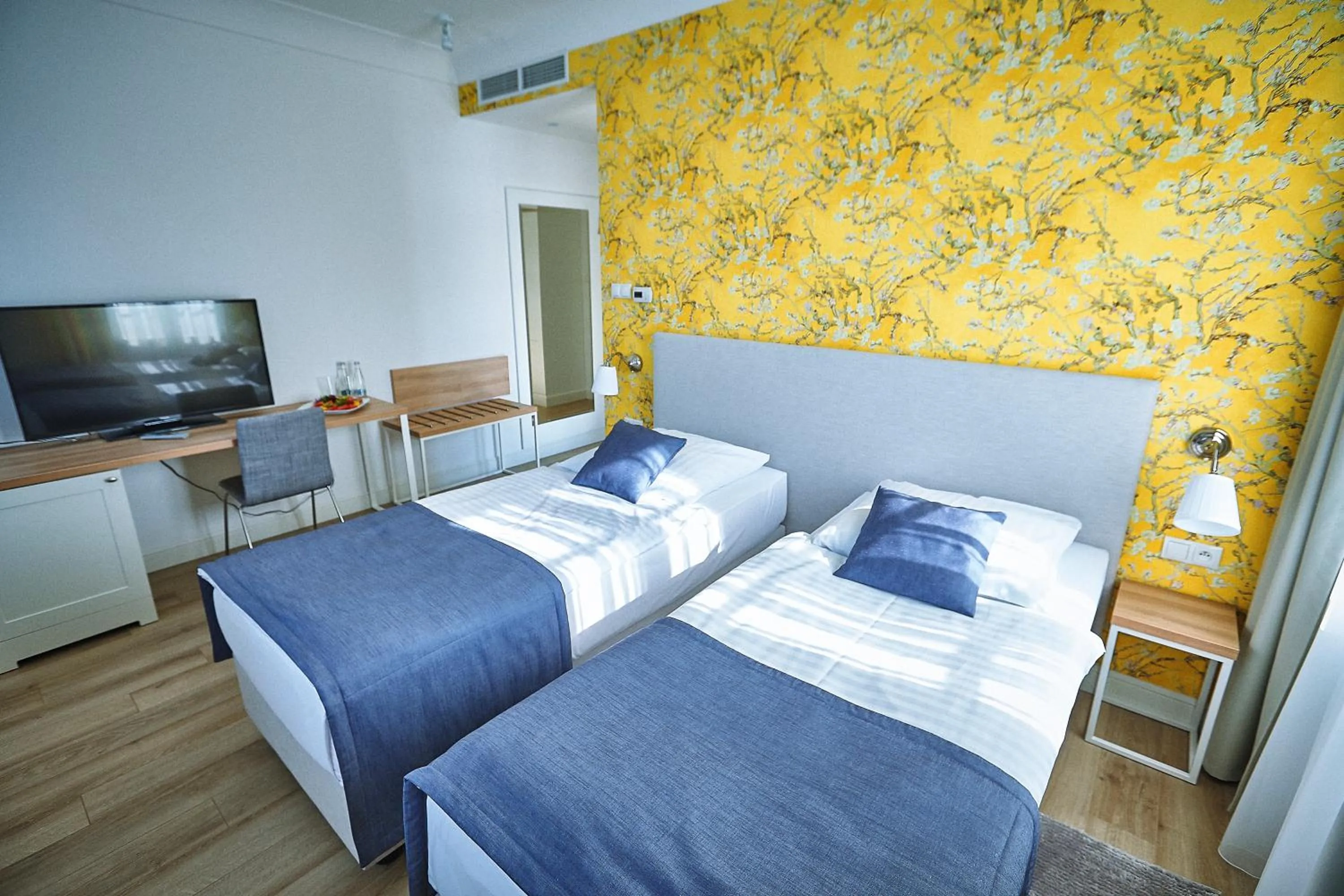 Bed in Hotel Afrodyta Business & Spa