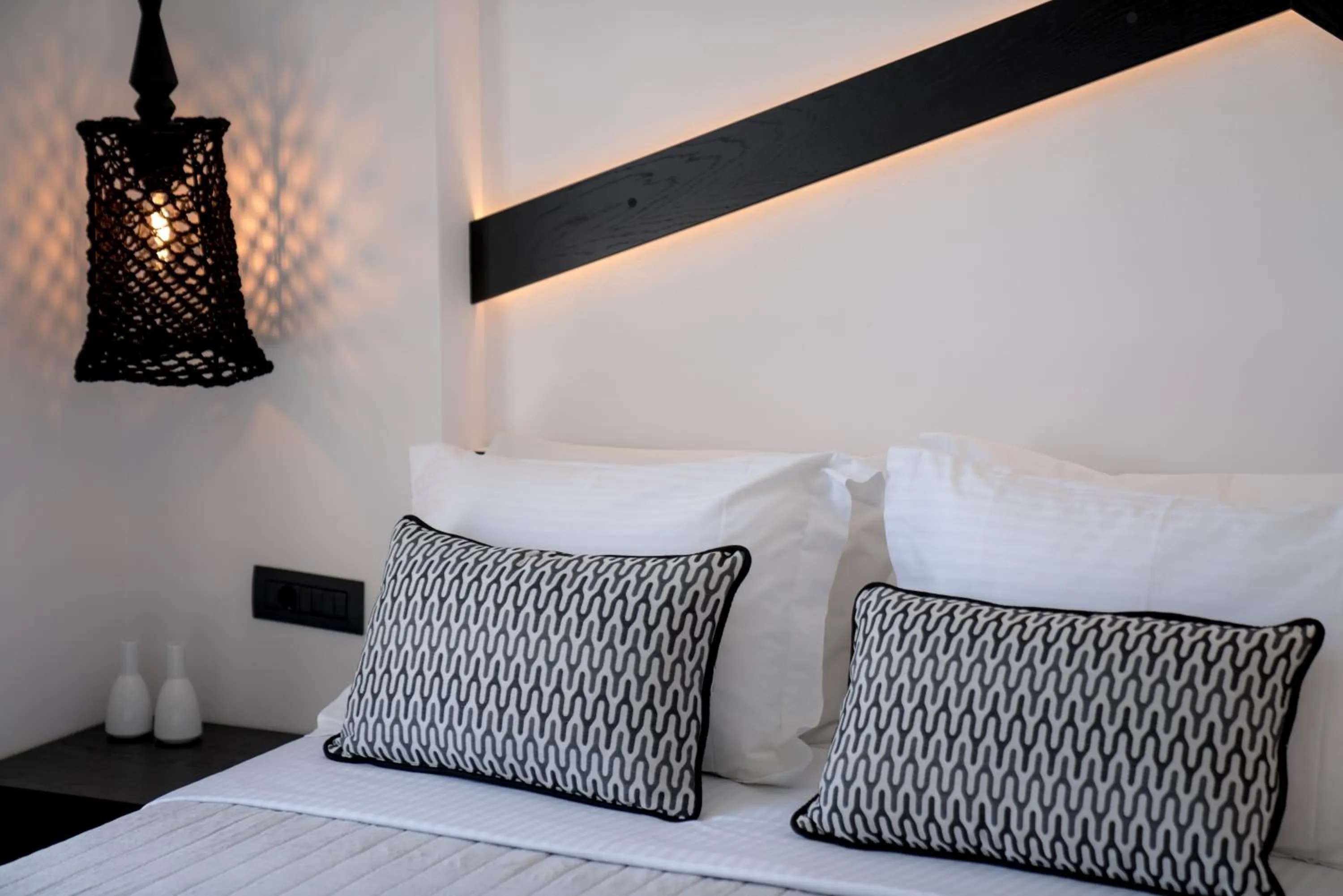 Bed in Divelia Hotel