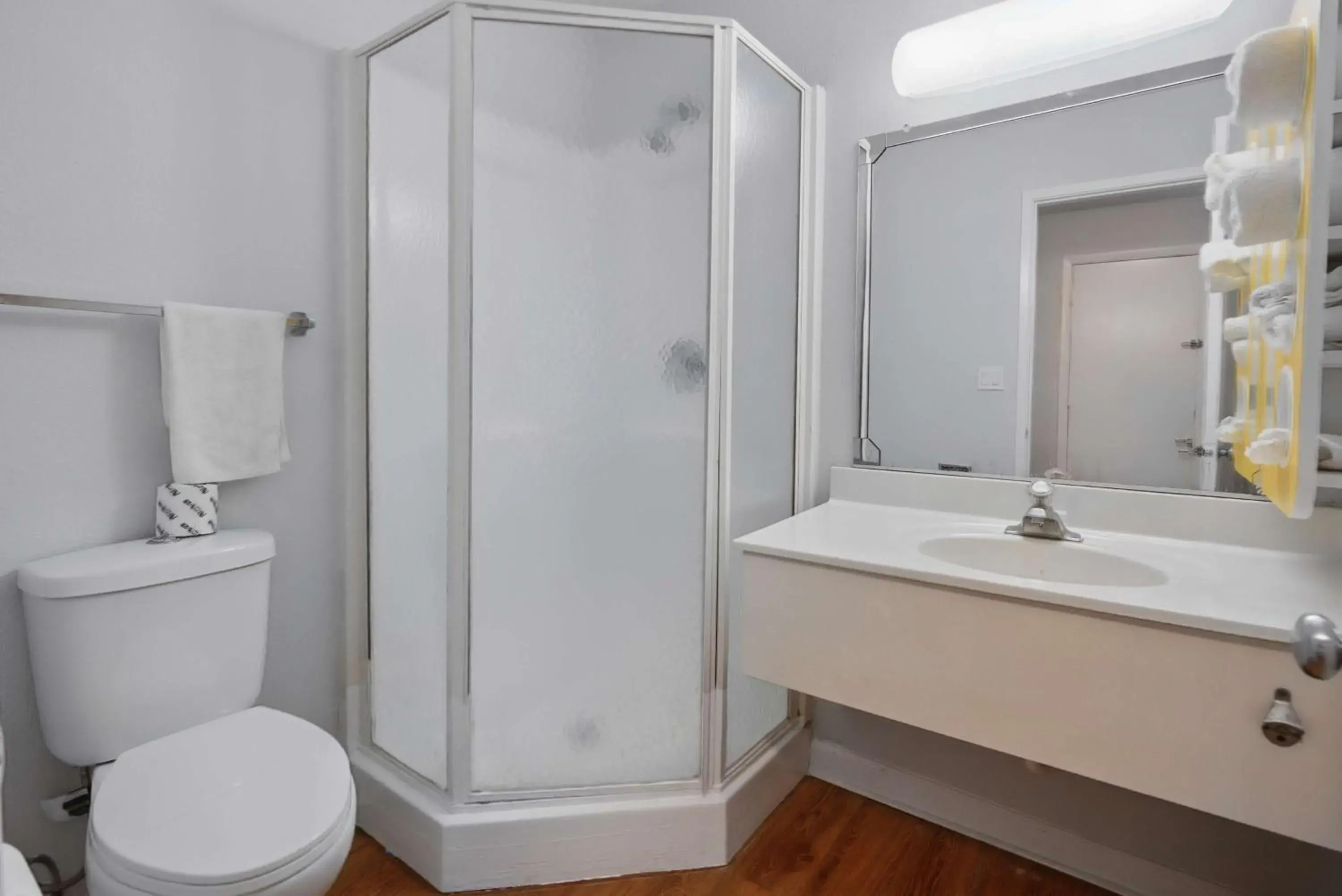 Bathroom in Motel 6-Normal, IL - Bloomington Area Bathroom in Motel 6-Normal, IL - Bloomington Area