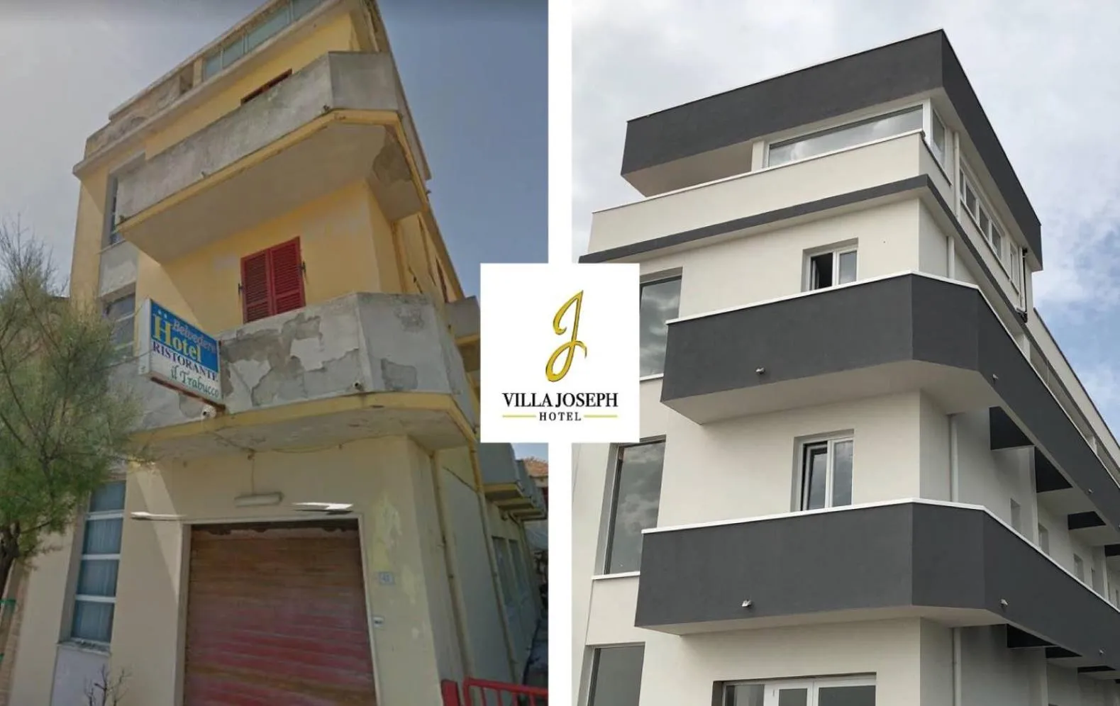 Property building in Hotel Villa Joseph