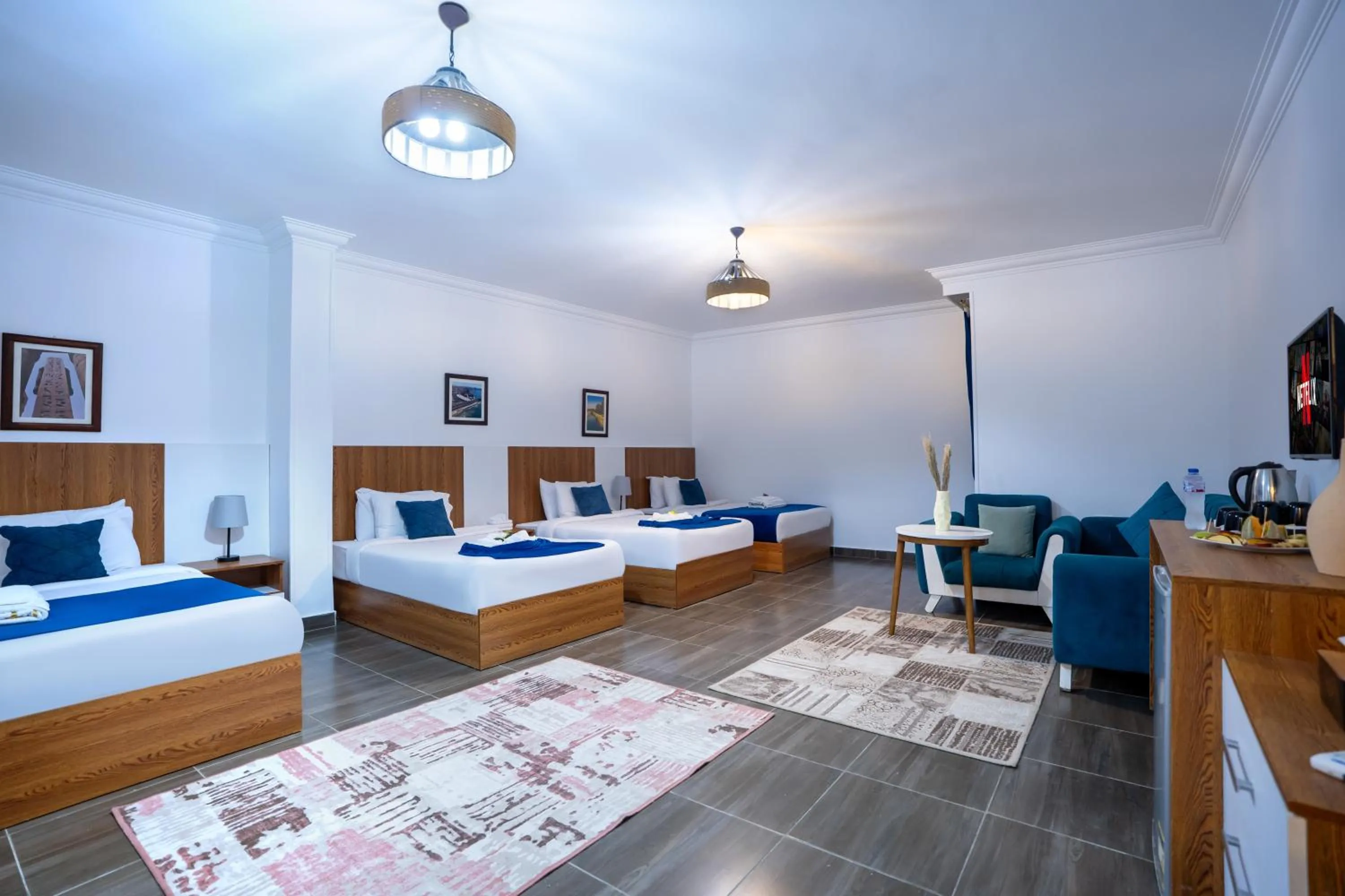 Bed in Hayat Pyramids View Hotel