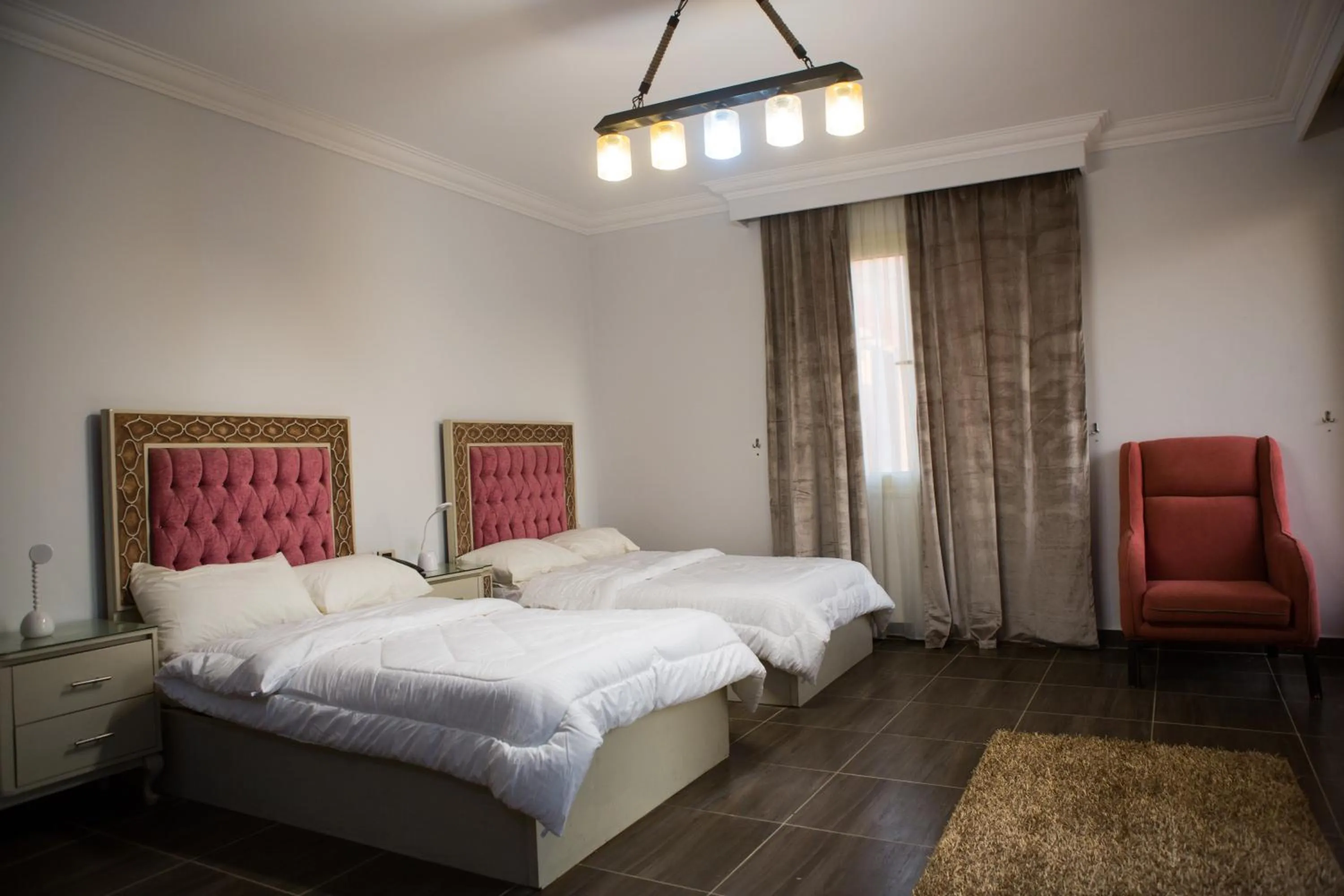 Bed in Hayat Pyramids View Hotel