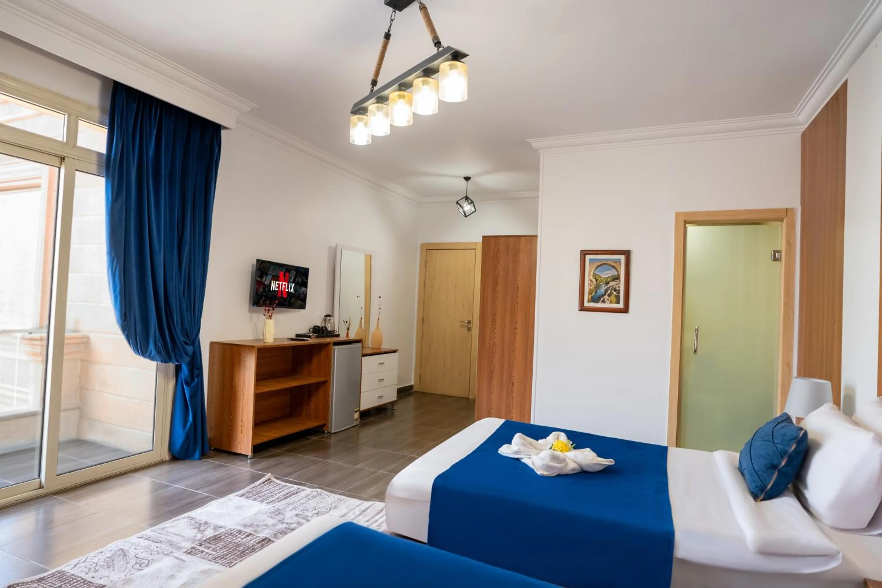 Bed in Hayat Pyramids View Hotel