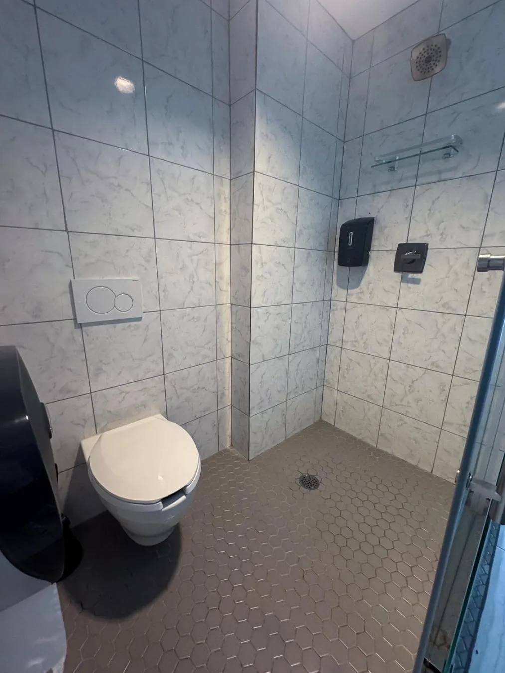 Shower in U Street Capsule Hostel