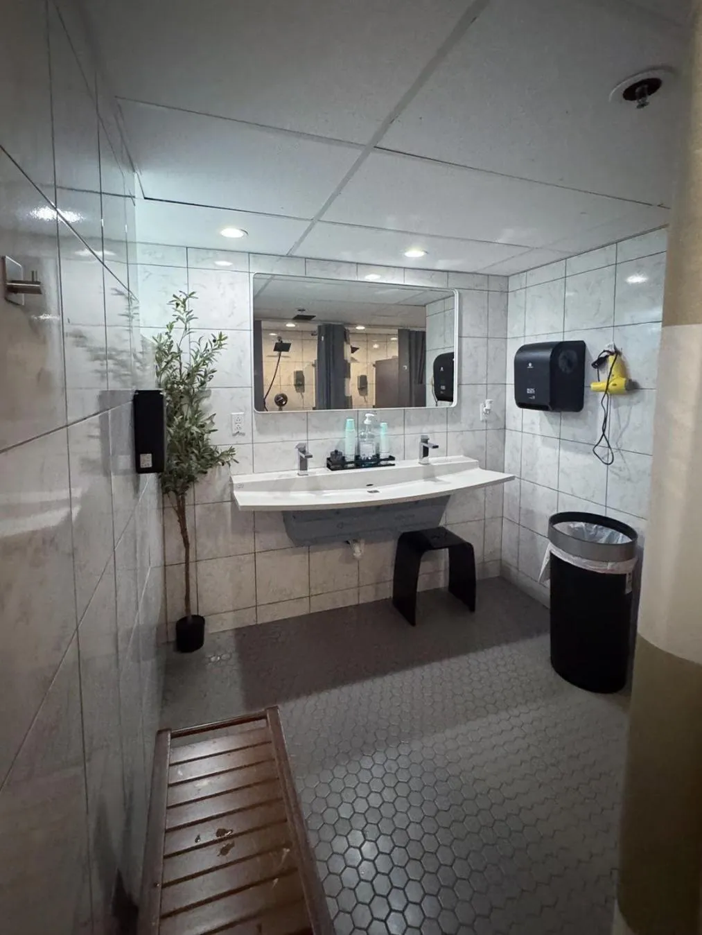 Shower in U Street Capsule Hostel