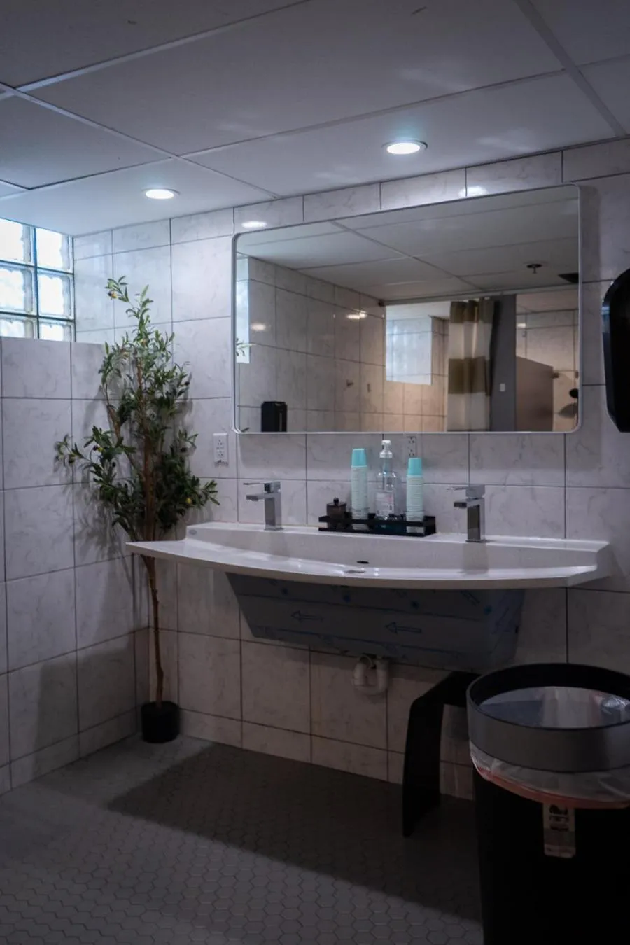 Shower in U Street Capsule Hostel