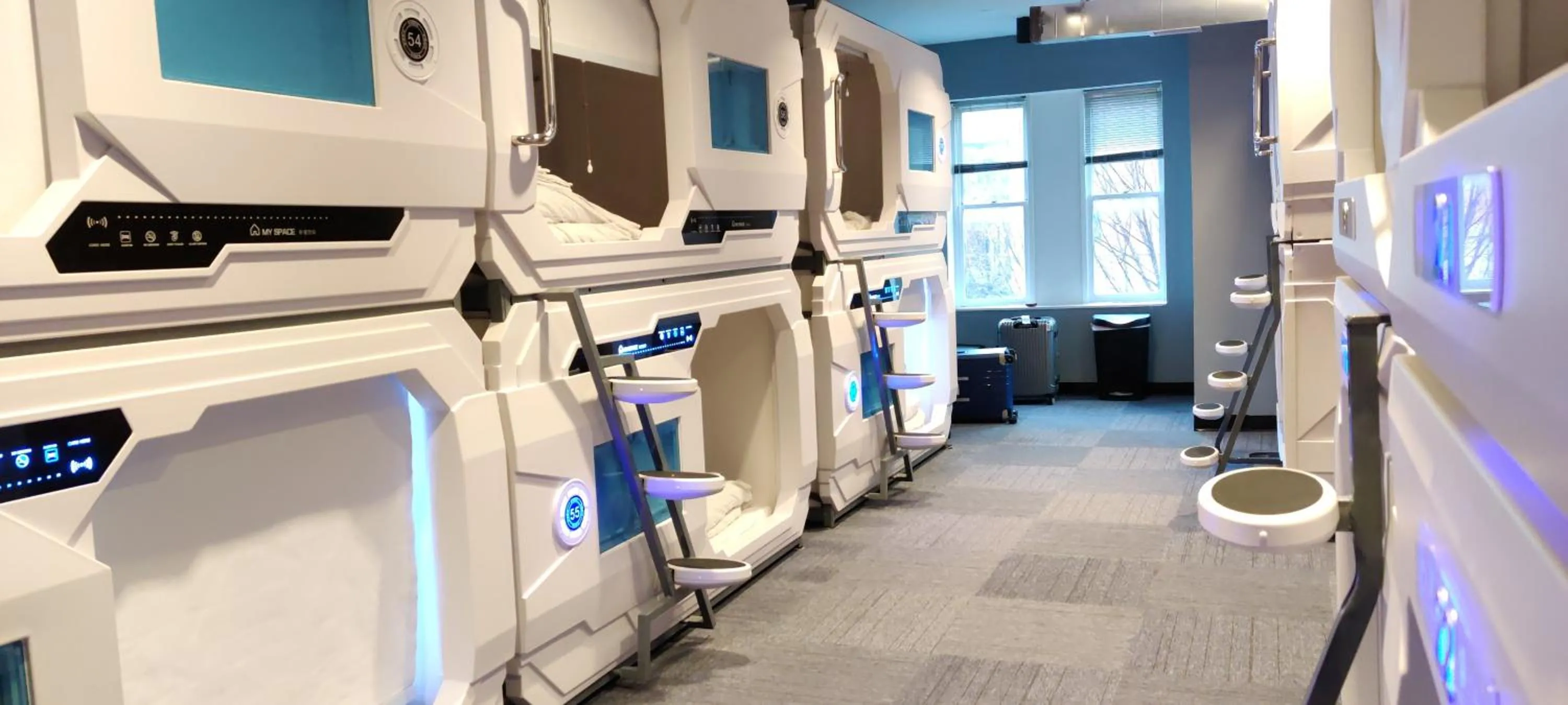 Bedroom in U Street Capsule Hostel