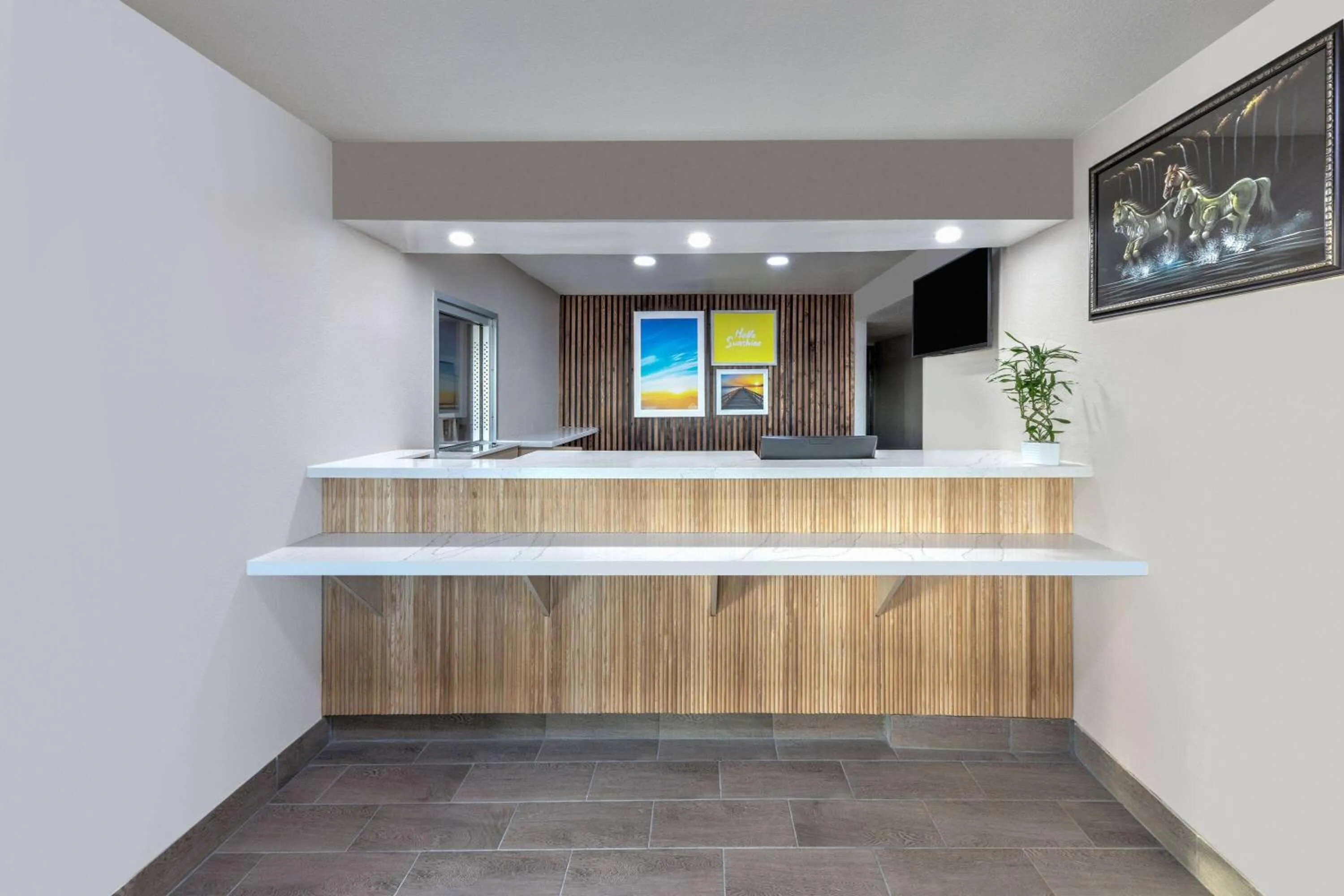 Lobby or reception in Days Inn by Wyndham Wichita Falls