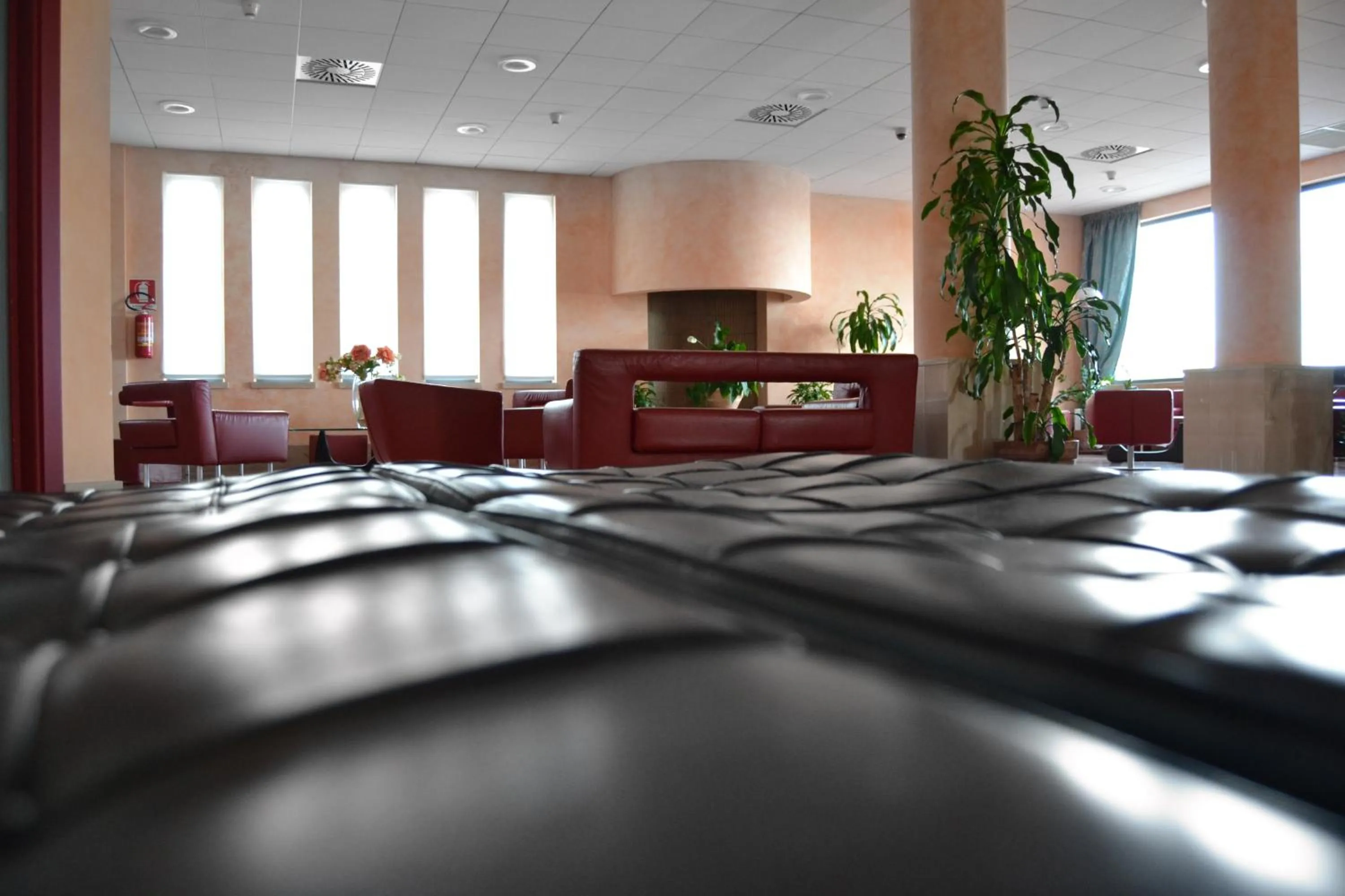 Lobby or reception in don guglielmo panoramic hotel & spa