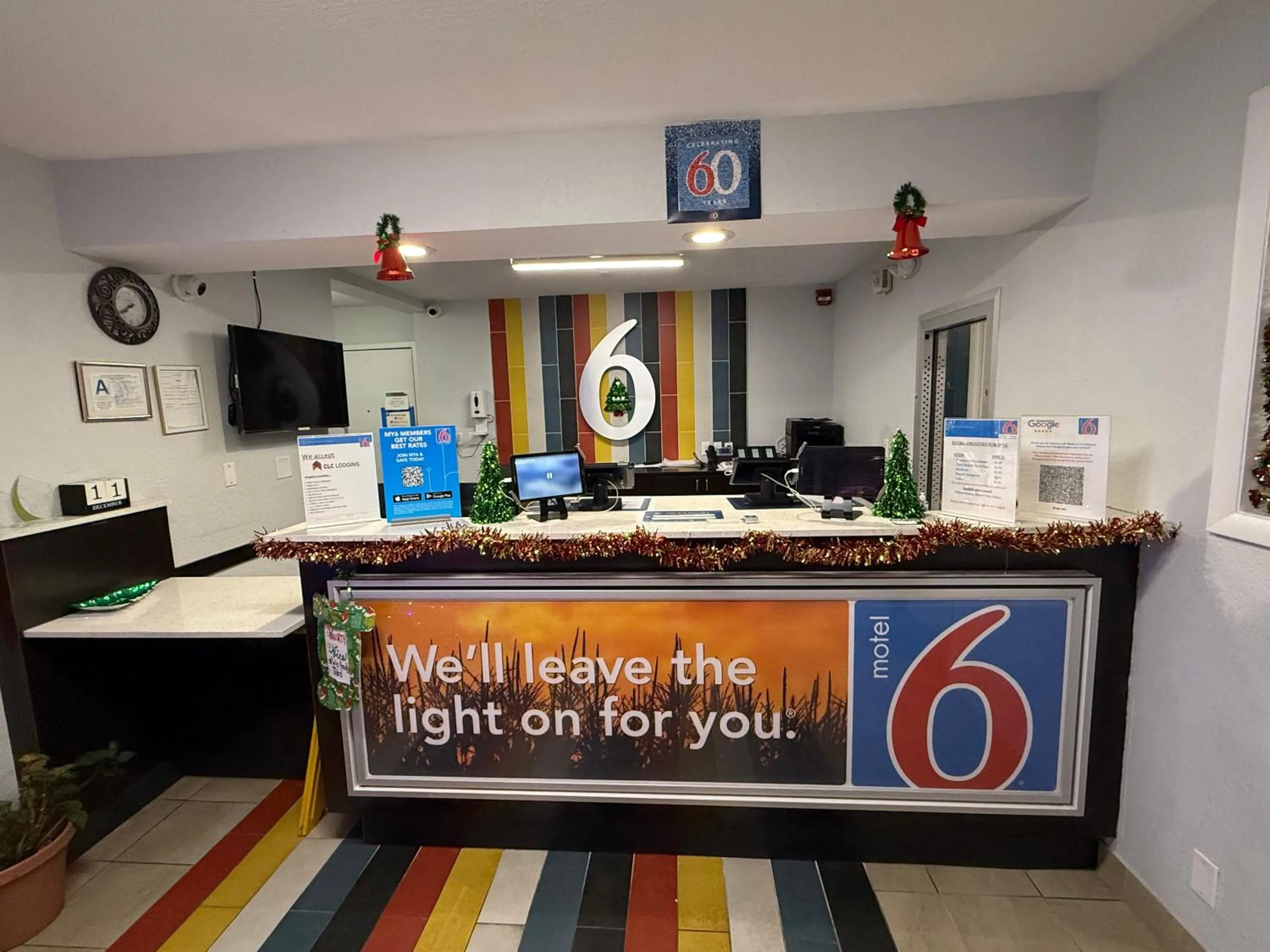 Lobby or reception in Motel 6-Fort Wayne, IN