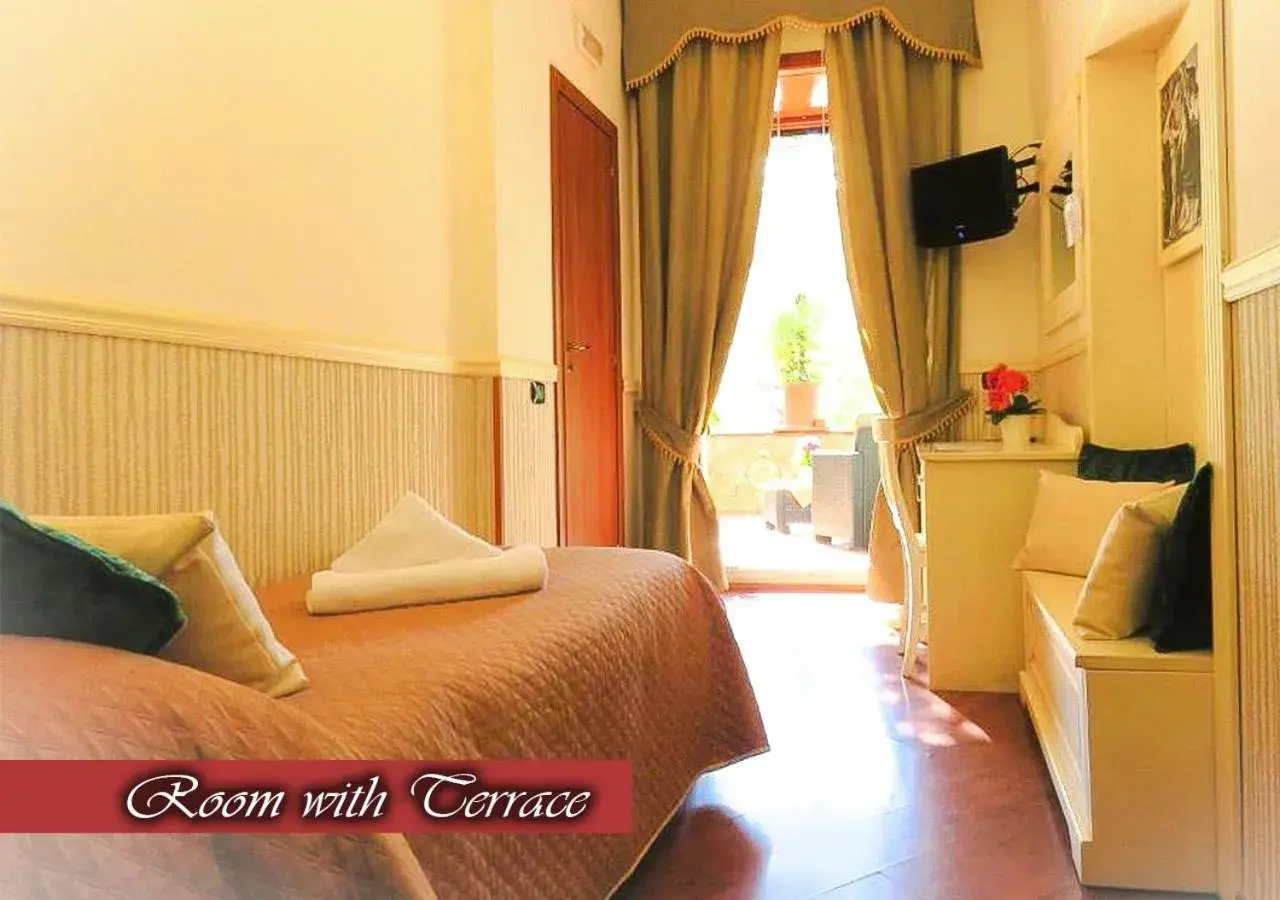 Deluxe Single Room with Terrace in Bed & Breakfast Medea Deluxe Single Room with Terrace in Bed & Breakfast Medea