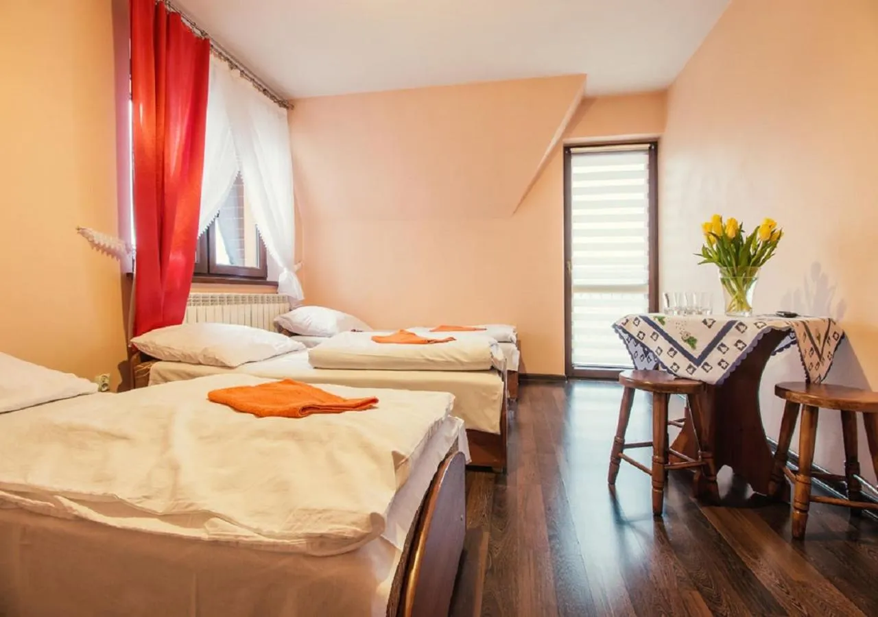 Bed in Apartamenty Willa Kamila Zakopane z Jacuzzi