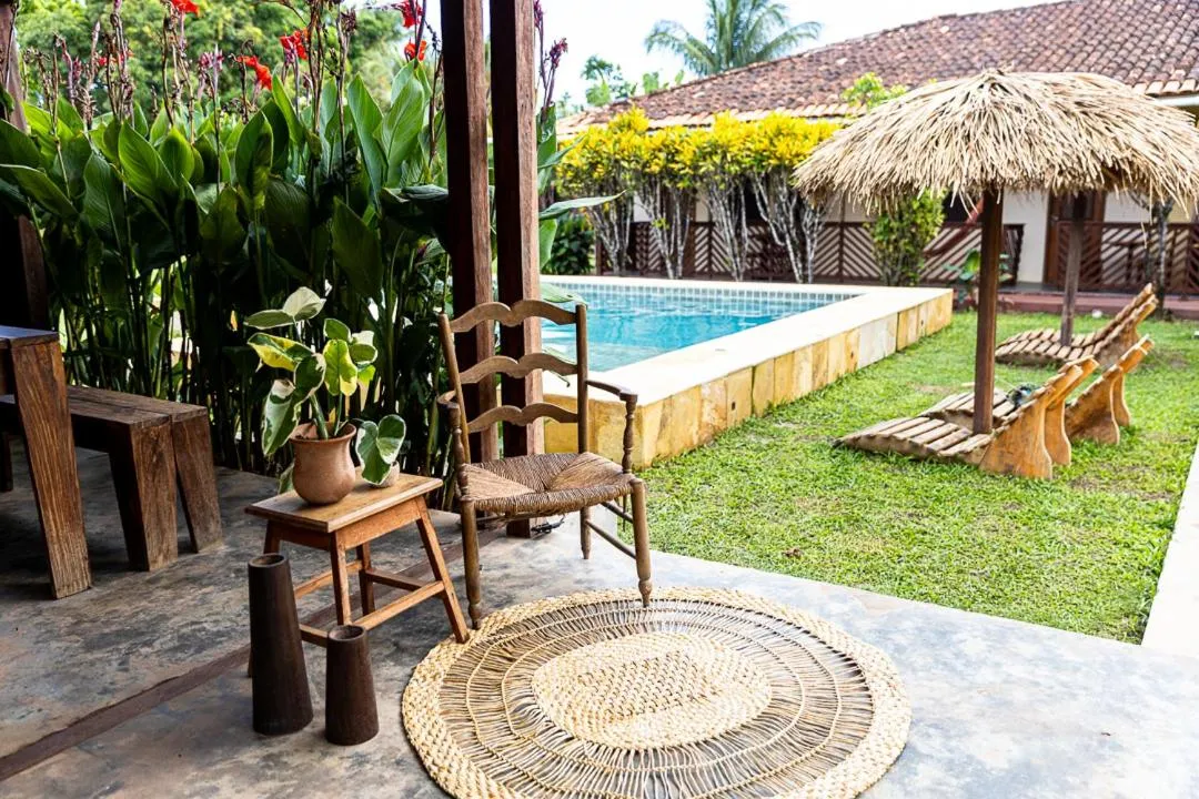 Garden view in Pousada O Canto do Francês