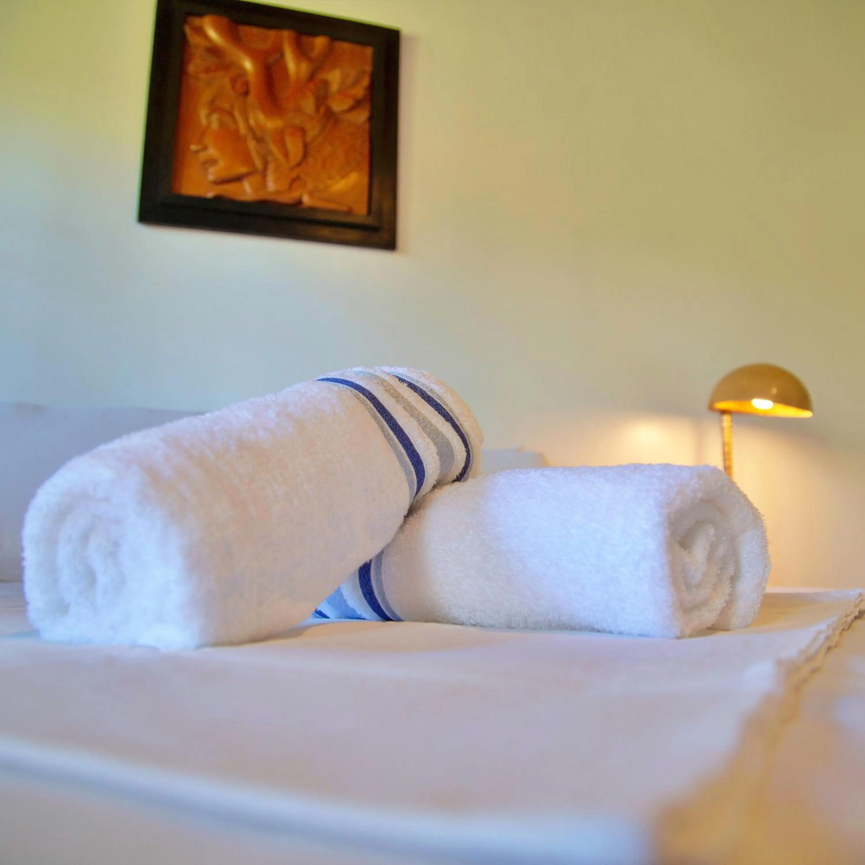 Bed in Pousada O Canto do Francês