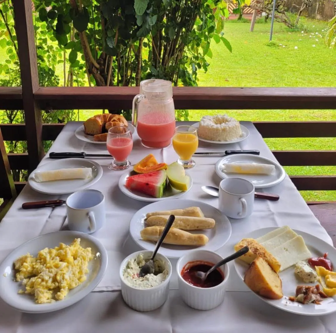 Breakfast in Pousada O Canto do Francês