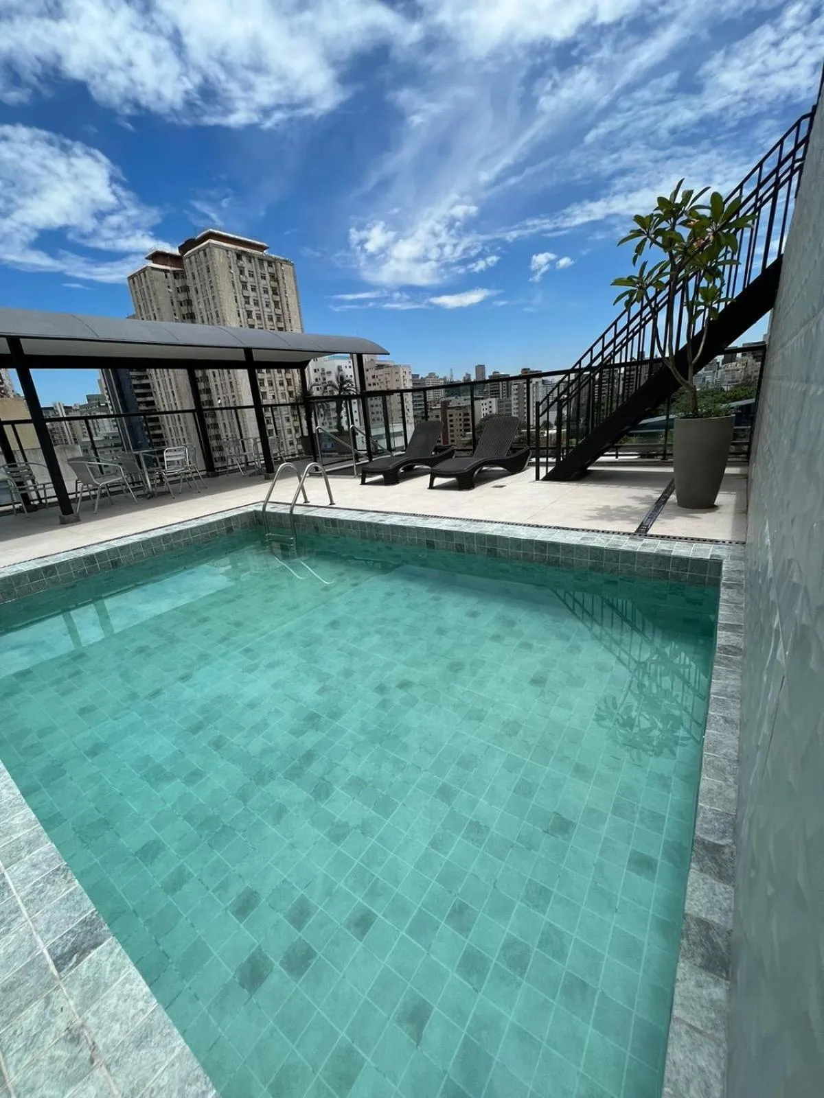 Pool view in Savassi Hotel