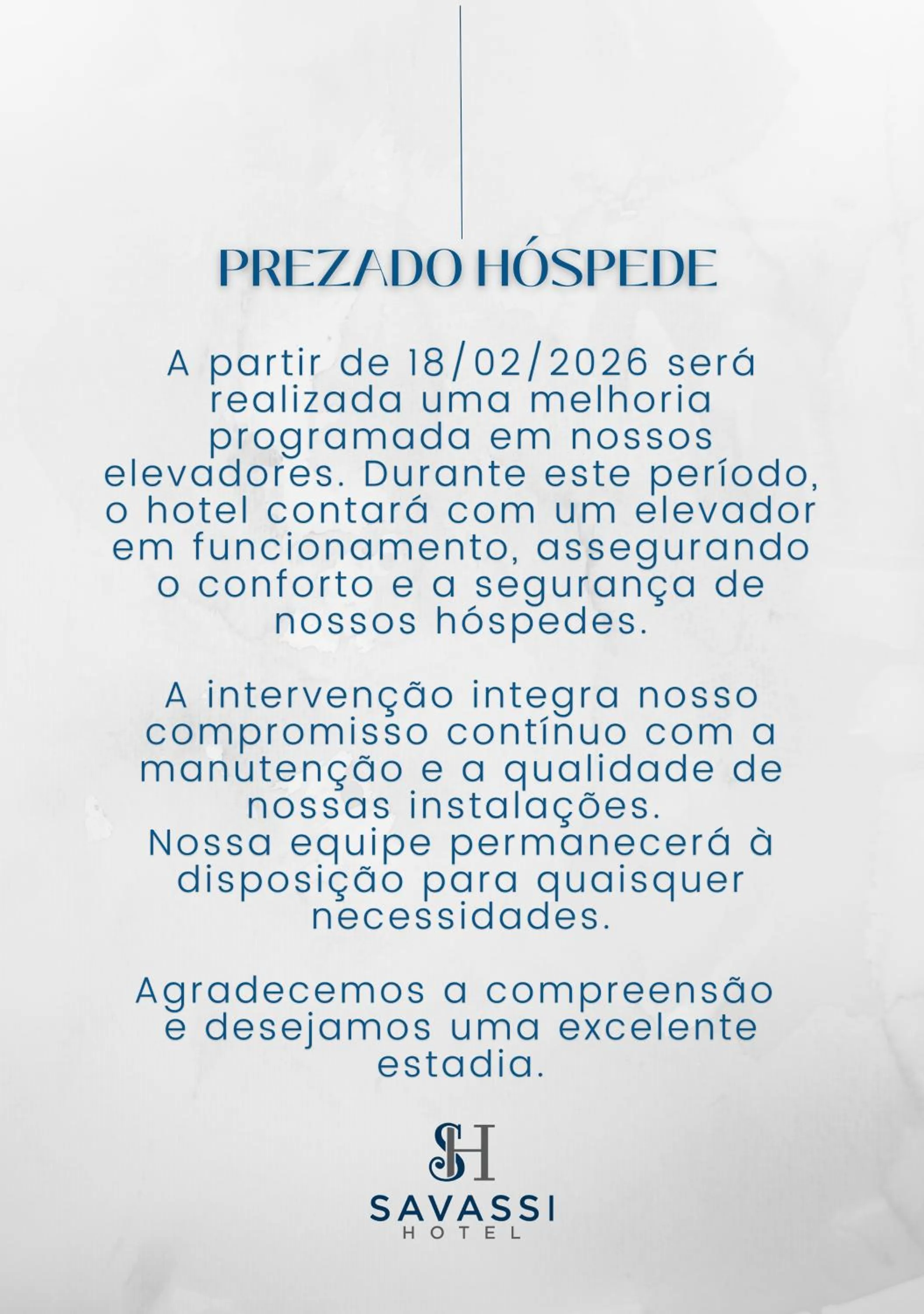 elevator in Savassi Hotel