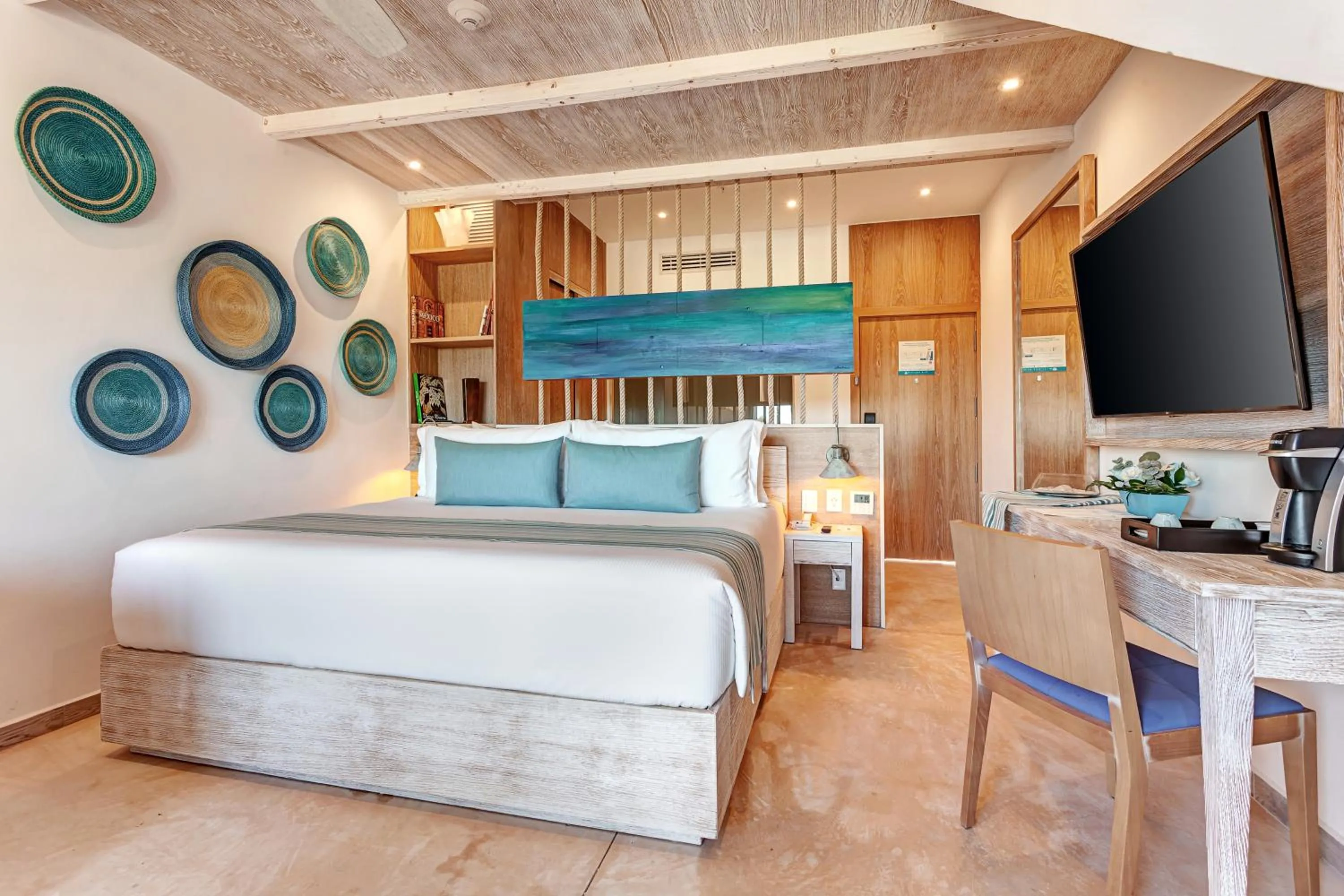 Bedroom, Bed in Mystique Holbox by Royalton, A Tribute Portfolio Resort